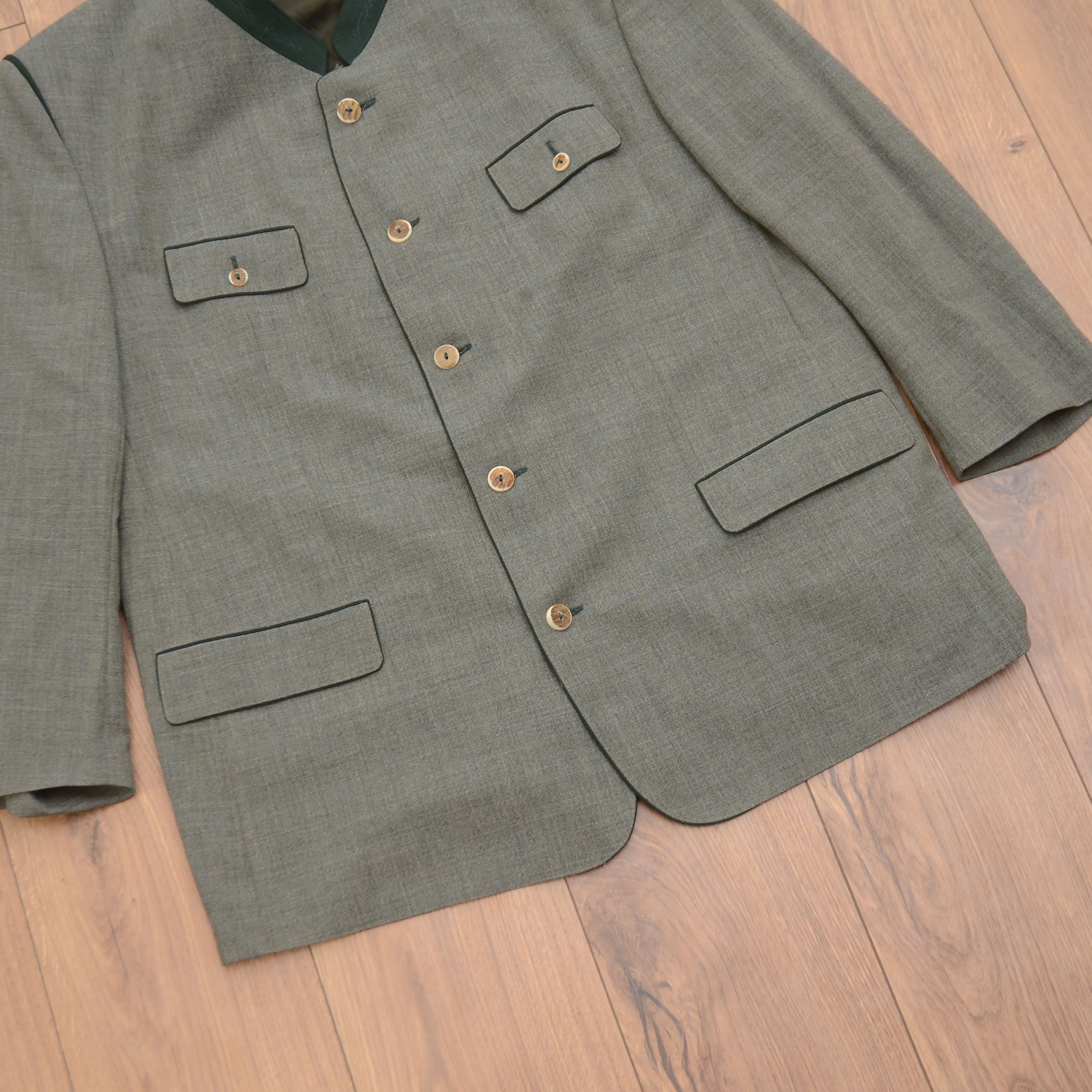 Vintage Vintage STEINBOCK Trachten Loden Hunting Blazer Traditional Size 50R - 3 Thumbnail