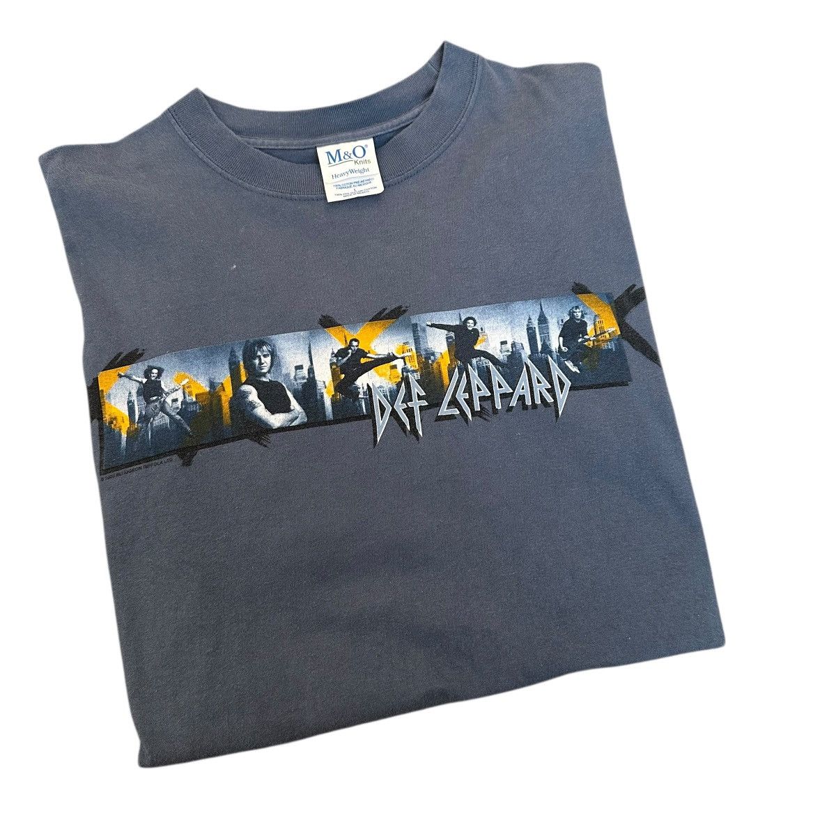 Band Tees × Def Leppard × Vintage 2000 Euphoria Tour Merch Def 