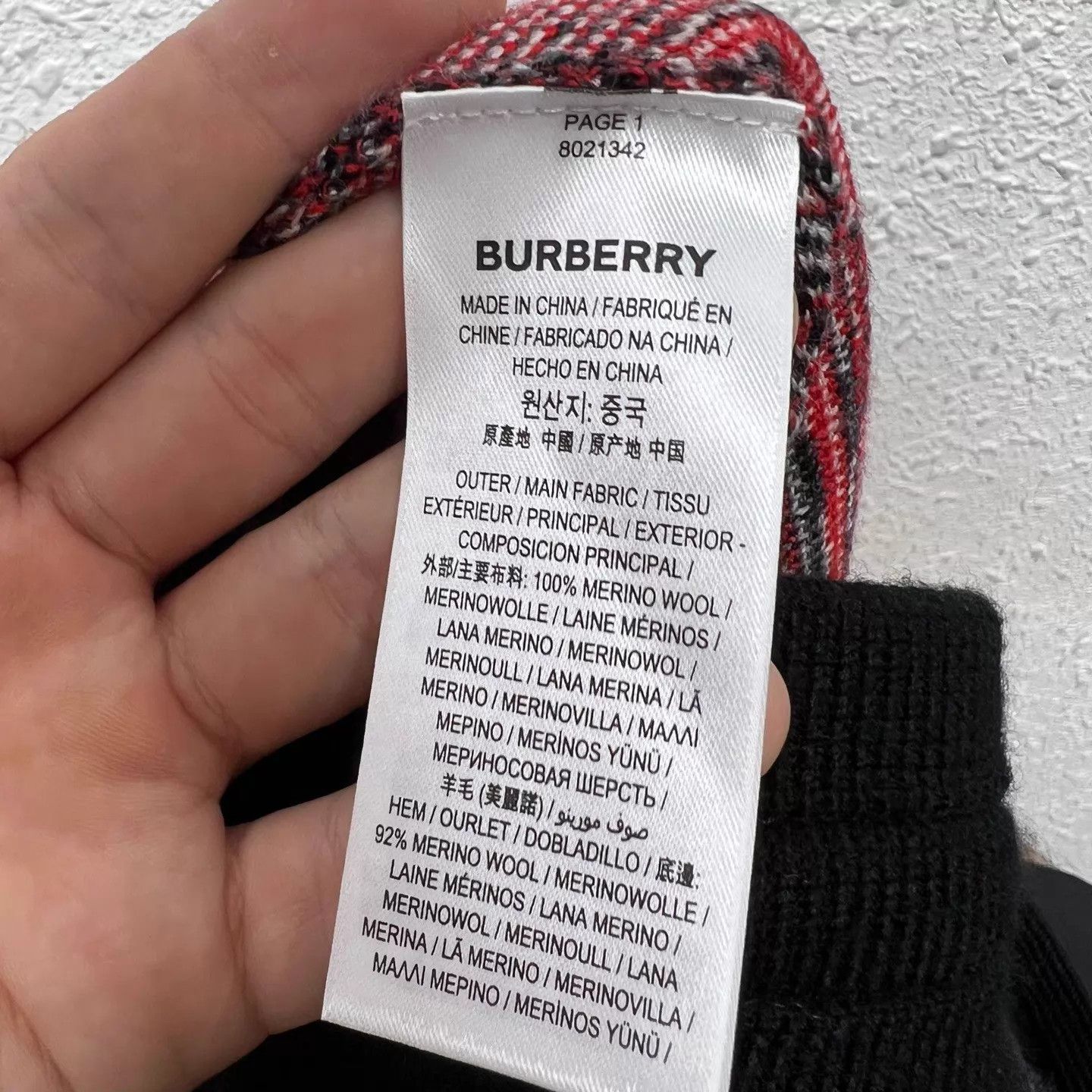 Burberry BURBERRY Wool Knit Check Shorts BNWT Size S Size US 29 - 6 Thumbnail