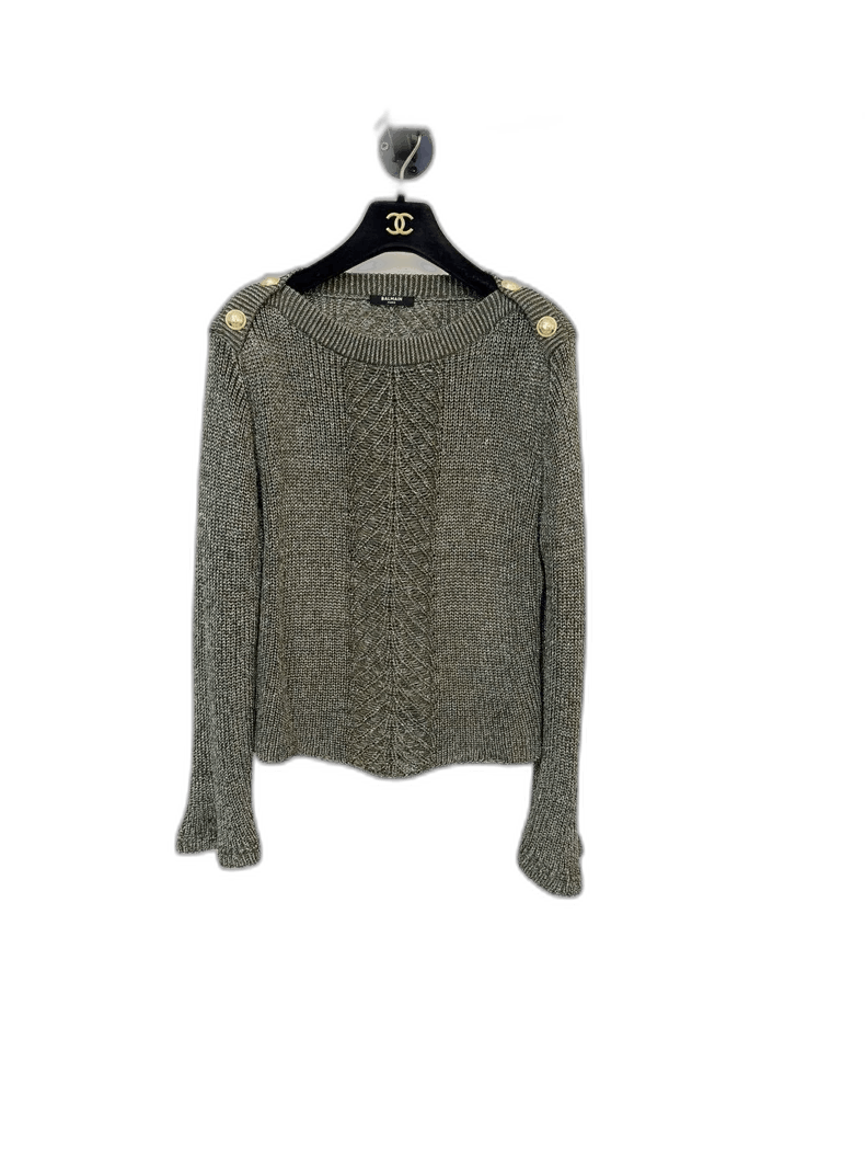 Balmain Balmain Knitted Sweater Size 34 Almost New Size XS / US 0-2 / IT 36-38 - 1 Thumbnail