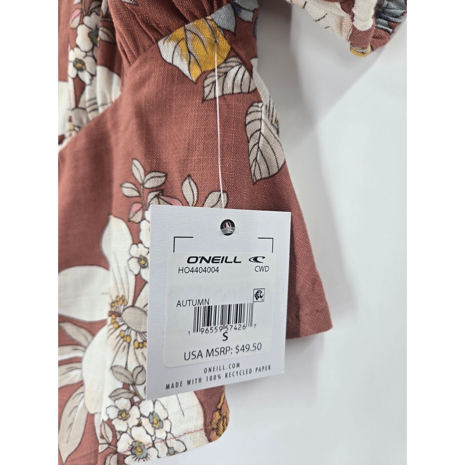 O'Neill NEW O'Neill Autumn Babydoll Woven Top in Size S Size S / US 4 / IT 40 - 8 Thumbnail