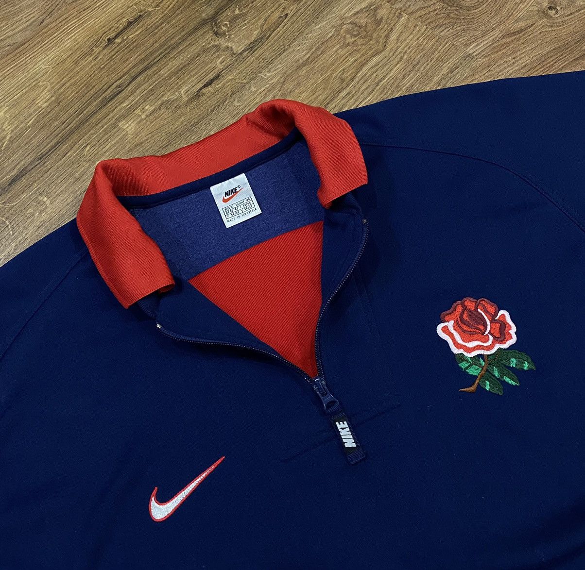 Nike Nike Big Logo Sweatshirt x Vintage x Streetwear Size US XL / EU 56 / 4 - 2 Thumbnail