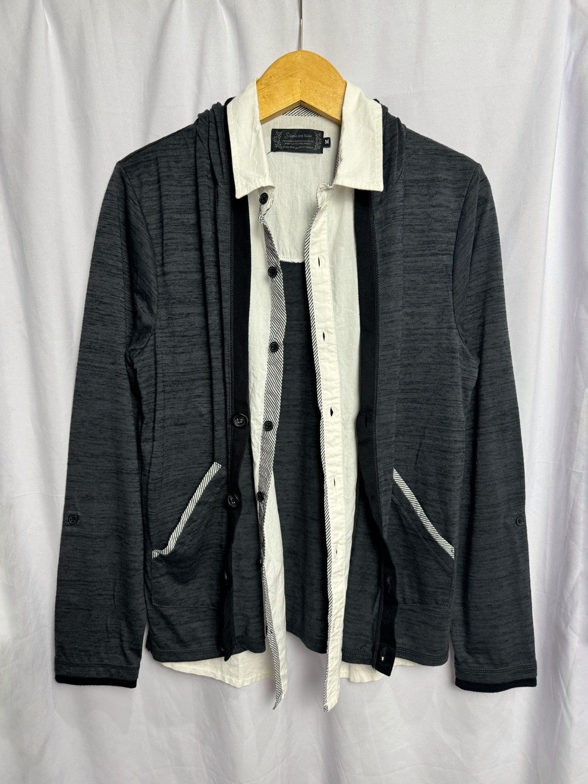 Beauty Beast × Hysteric Glamour × Japanese Brand Japanese Double Layers Shirt and Hoodie Size US M / EU 48-50 / 2 - 2 Thumbnail