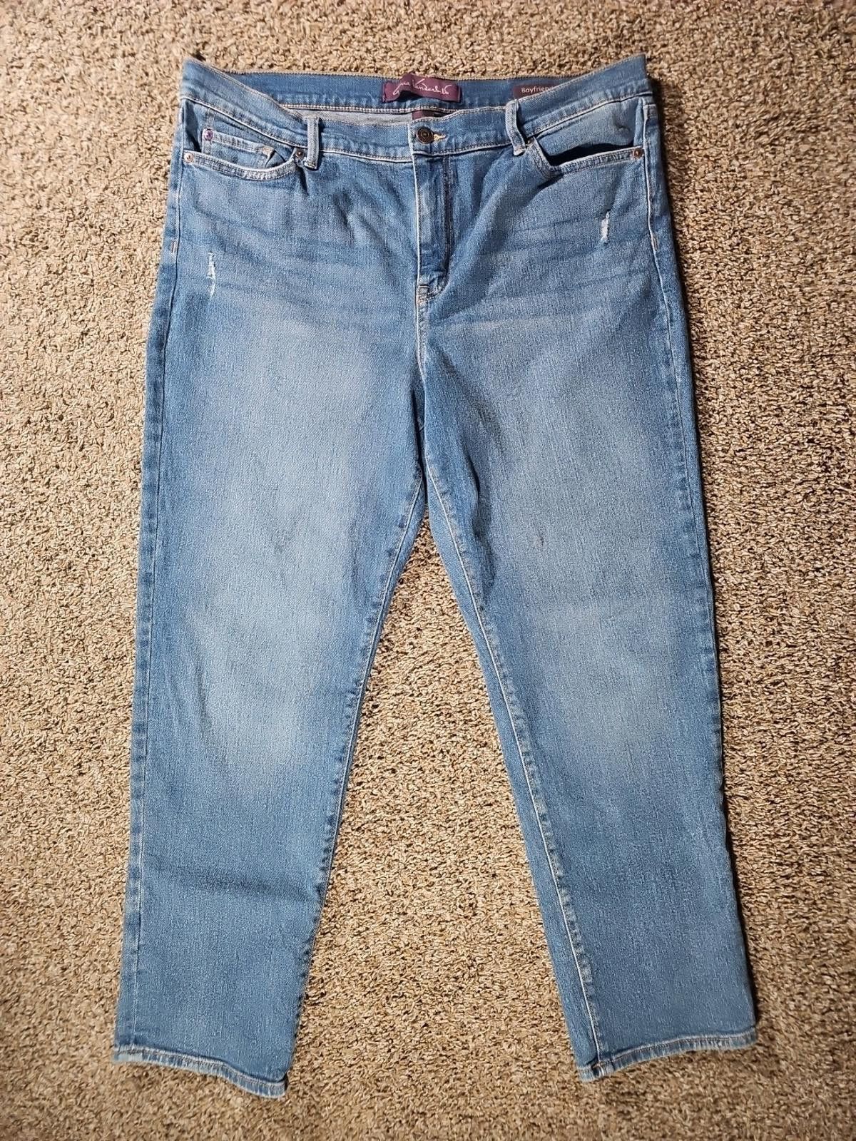 Other Gloria Vanderbilt Sz 12 Boyfriend Jeans Size 34" / US 12 / IT 48 - 1 Thumbnail