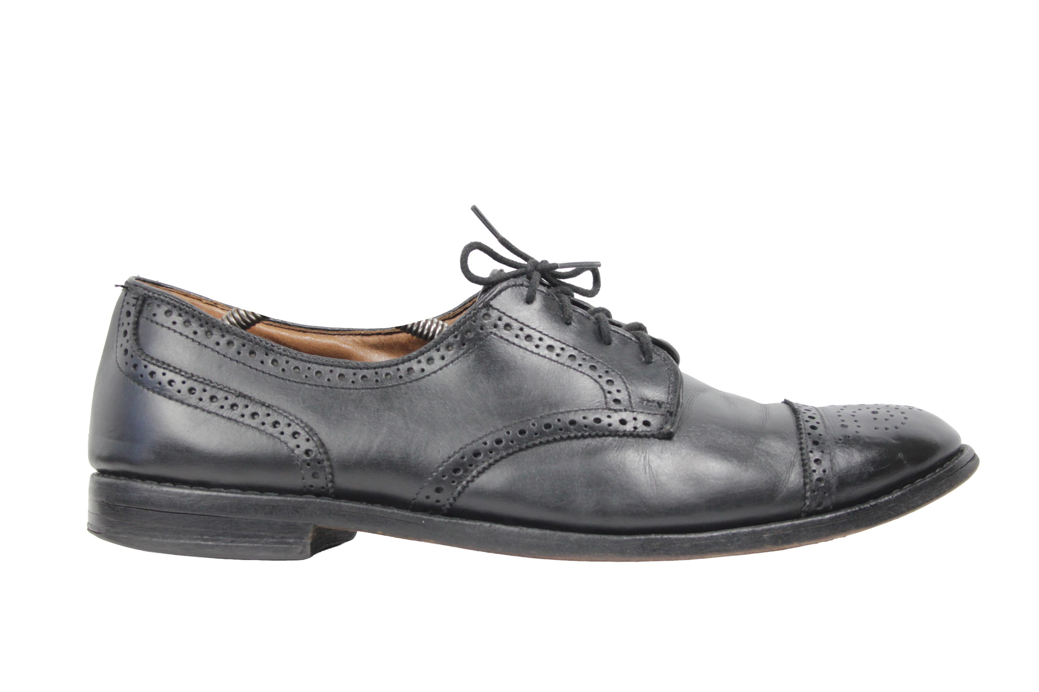 Allen Edmonds Sanford Cap Toe Oxford Shoes Made in USA Size US 12 / EU 45 - 1 Thumbnail