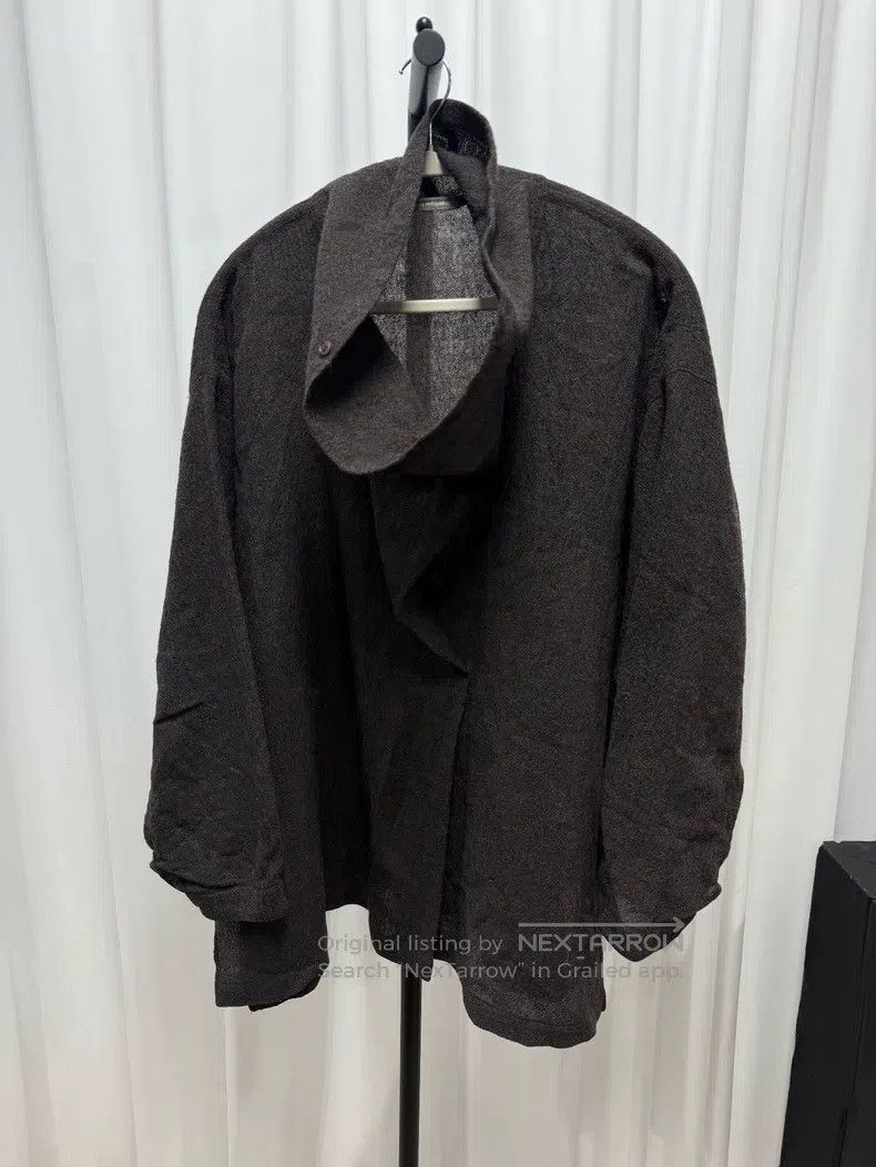 Issey Miyake Issey Miyake High Collar Scarf Long Sleeve Size US S / EU 44-46 / 1 - 1 Thumbnail
