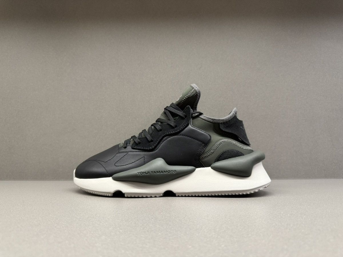 Y-3 Adidas Y-3 Kaiwa Black Cinder Chalk Pearl Size US 12.5 / EU 45-46 - 5 Thumbnail