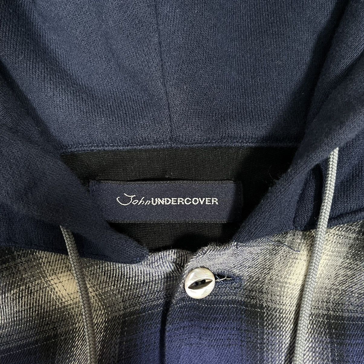 Jun Takahashi × Undercover John Undercover Flannel Hooded Button Up Size US M / EU 48-50 / 2 - 8 Thumbnail