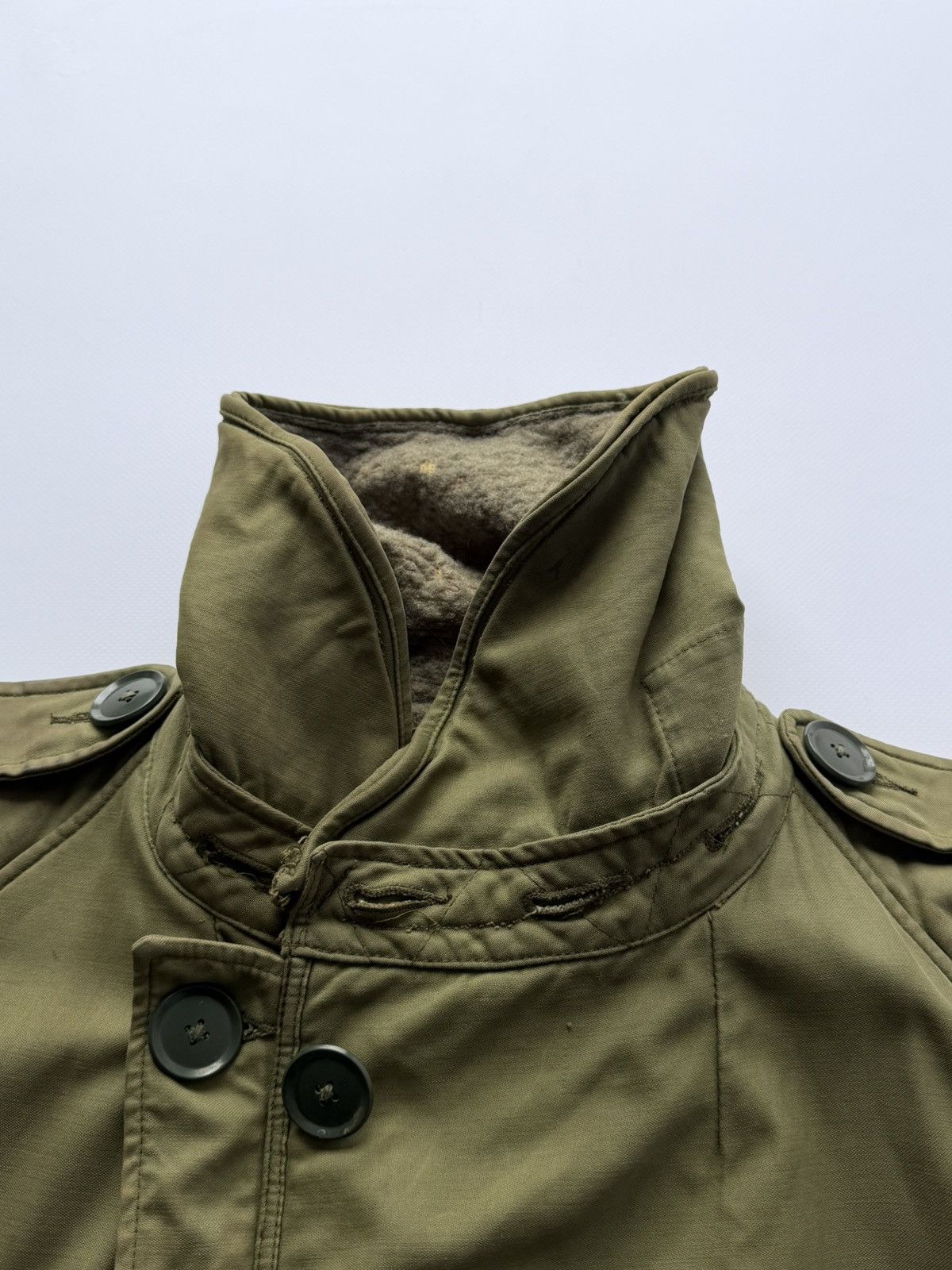 Vintage Vintage 1950s British Army Military Middle Parka Jacket Size US L / EU 52-54 / 3 - 7 Thumbnail