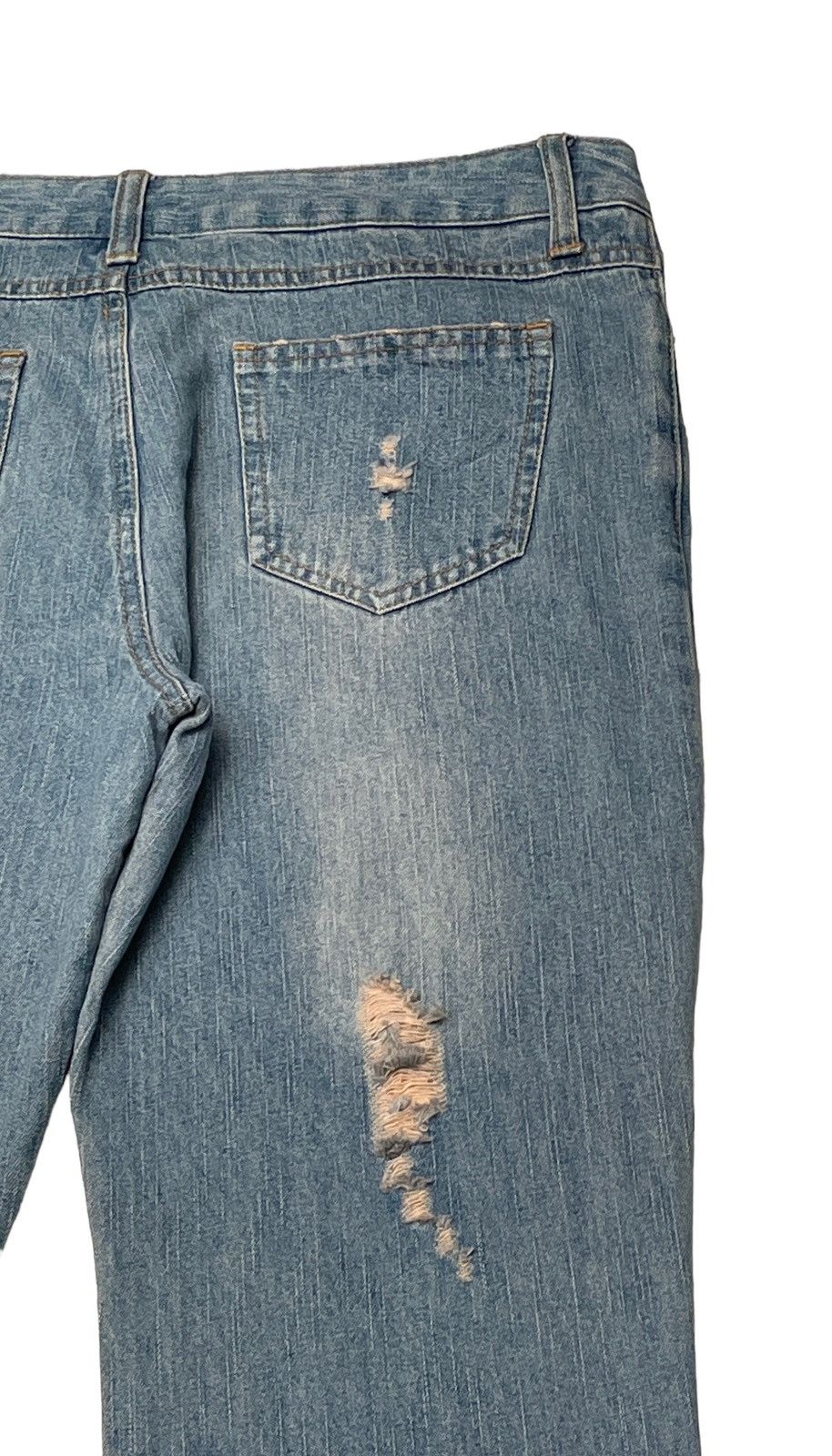 Japanese Brand × Vintage Vintage Japanese Brand Jouer Aux Echecs Flared Jeans 1990s Size US 30 / EU 46 - 8 Thumbnail