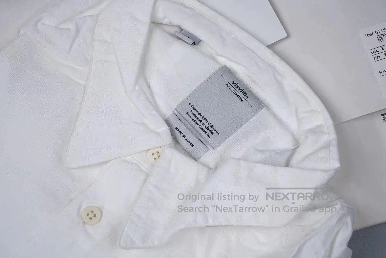 Visvim visvim 16AW Gekko Chambray Dress Shirt. Size US M / EU 48-50 / 2 - 4 Thumbnail