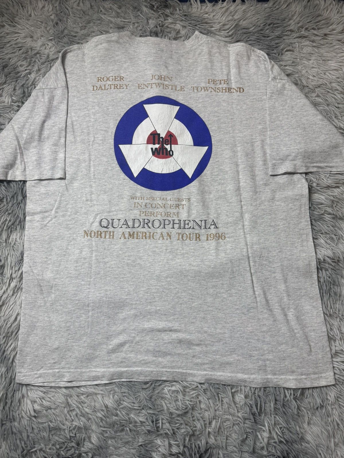 Vintage Vintage The Who Quadrophenia 1996 Size US XL / EU 56 / 4 - 5 Thumbnail