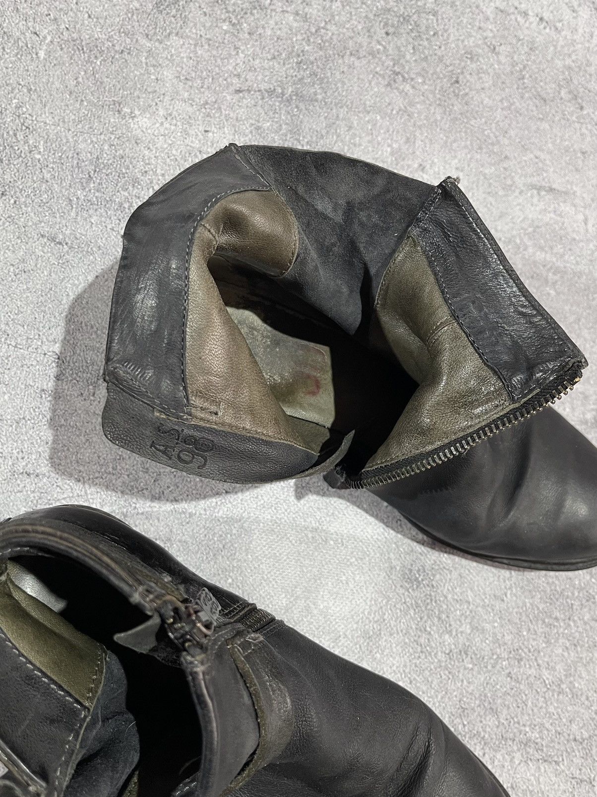 Japanese Brand × Vintage A.S. 98 Boots Shoes Leather Italy Style Rick Owens Size 39 Size US 9 / IT 39 - 5 Thumbnail