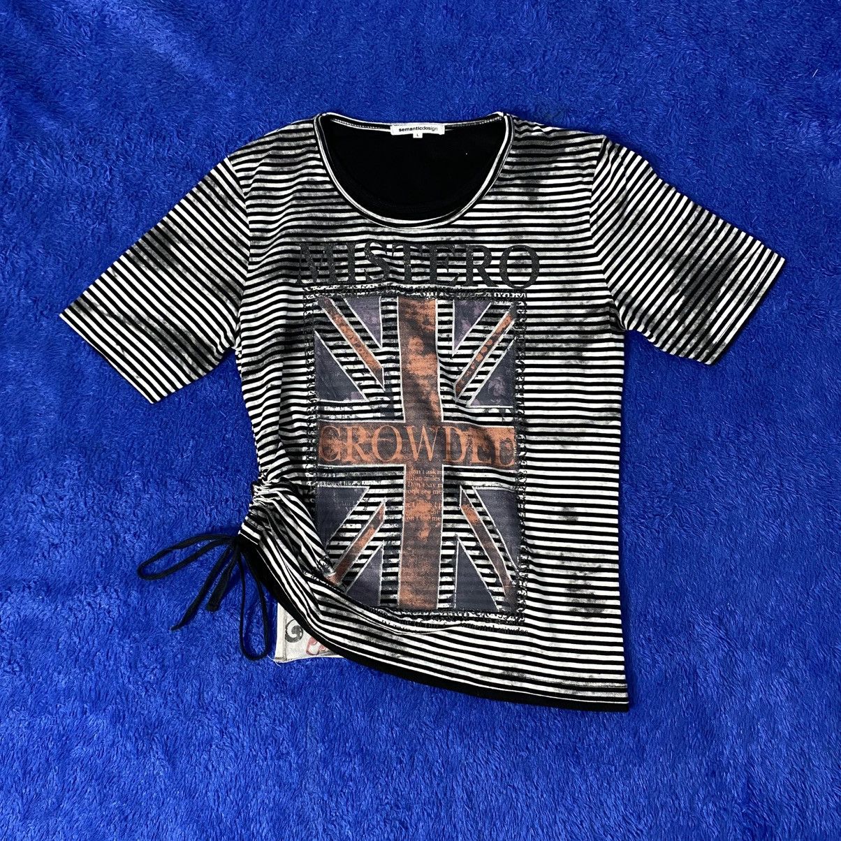 Japanese Brand Semantic design union jack t-shirt Size US M / EU 48-50 / 2 - 5 Thumbnail