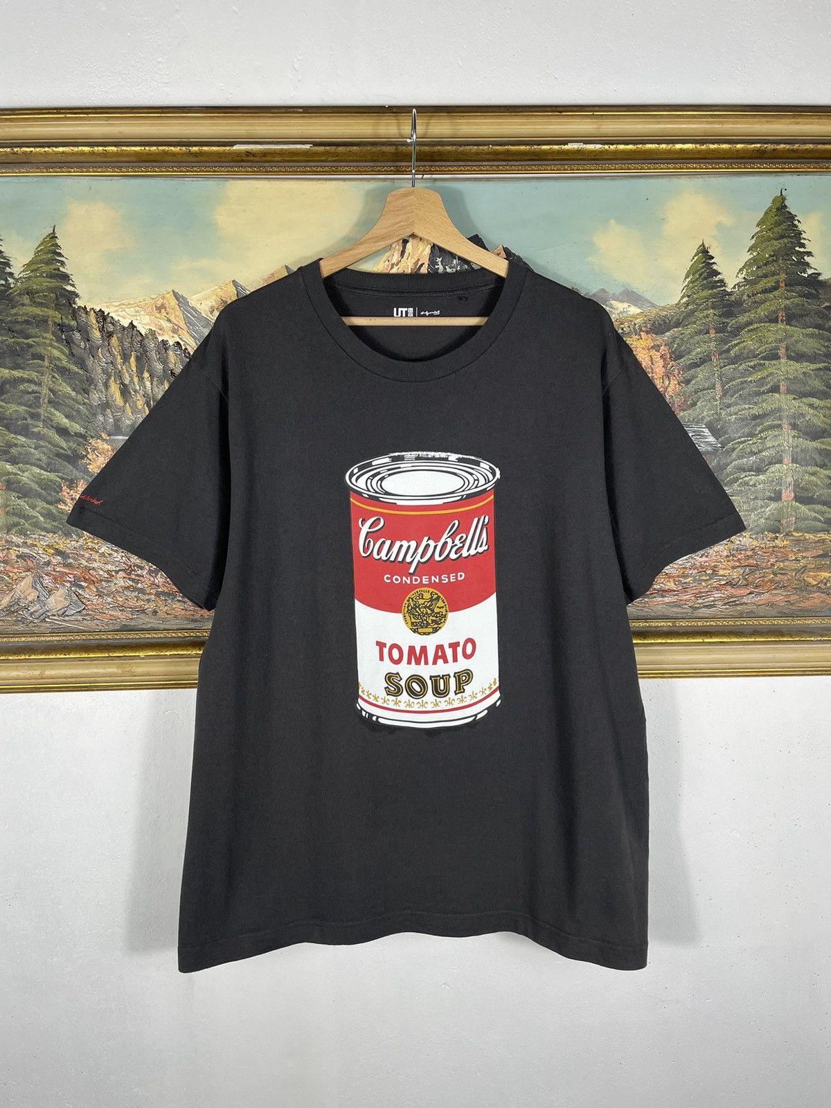 Andy Warhol ANDY WARHOAL X Campbell Soup Company Can Big Logo Tee 