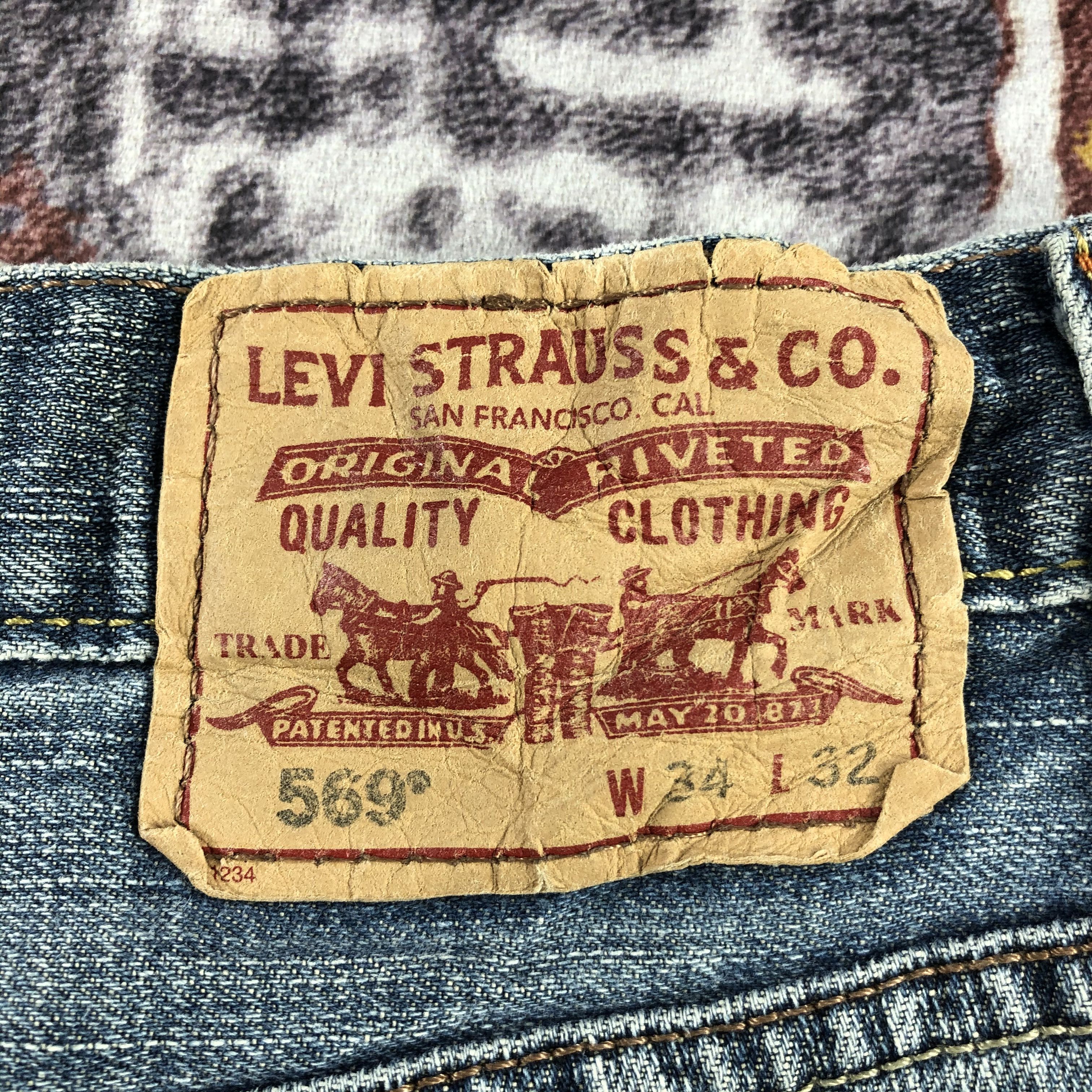 Levi's × Vintage Vintage Levis 569 Jeans-JM2967 Size US 34 / EU 50 - 7 Thumbnail