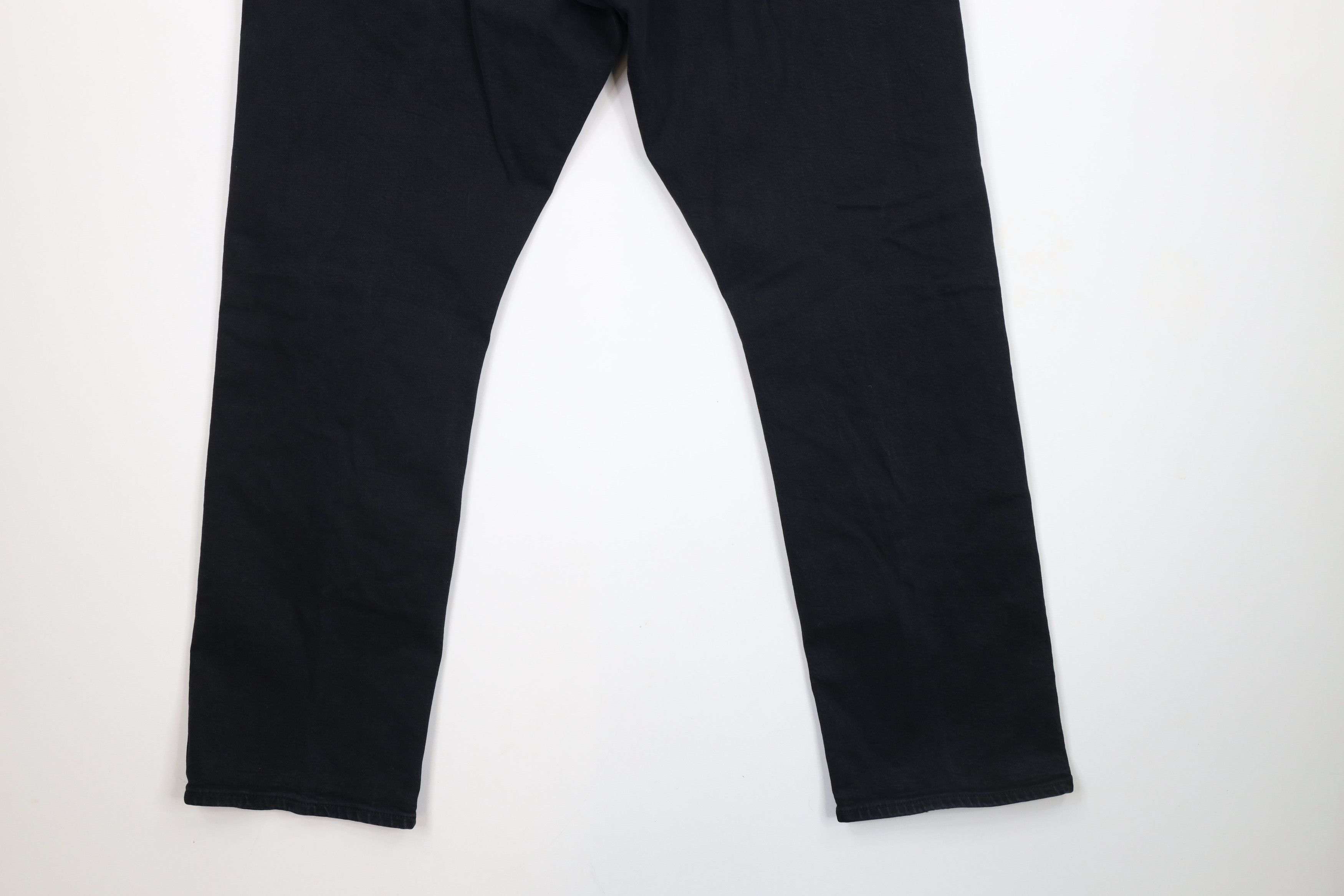 Ralph Lauren × Vintage Vintage Ralph Lauren Relaxed Straight Leg Jeans Black Size US 36 / EU 52 - 10 Thumbnail