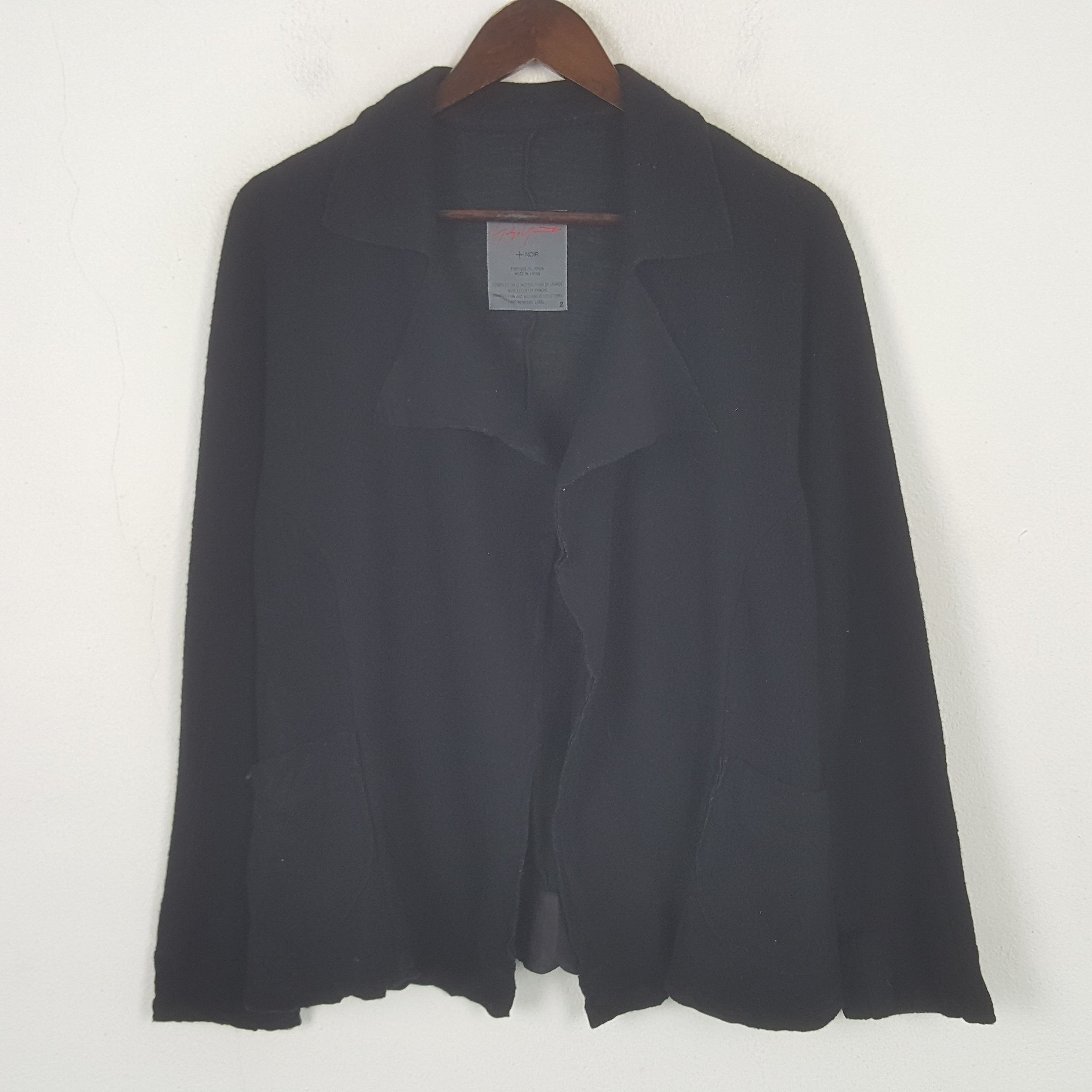 Yohji Yamamoto Vintage Yohji Yamamoto Wool Jacket Size XS / US 0-2 / IT 36-38 - 1 Thumbnail