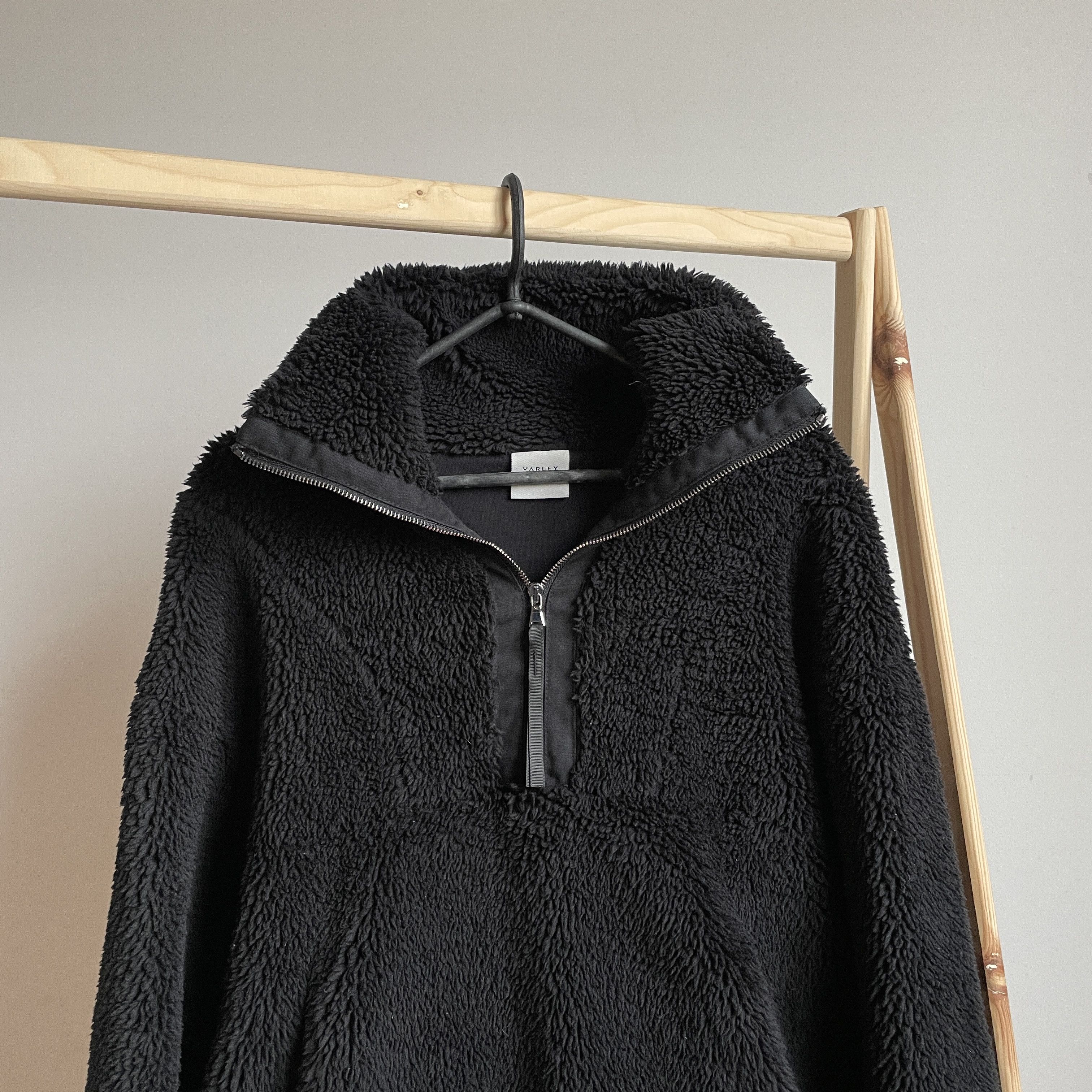 Varley Varley Womens Appleton Half Zip Sherpa Fleece Pullover Size M / US 6-8 / IT 42-44 - 3 Thumbnail