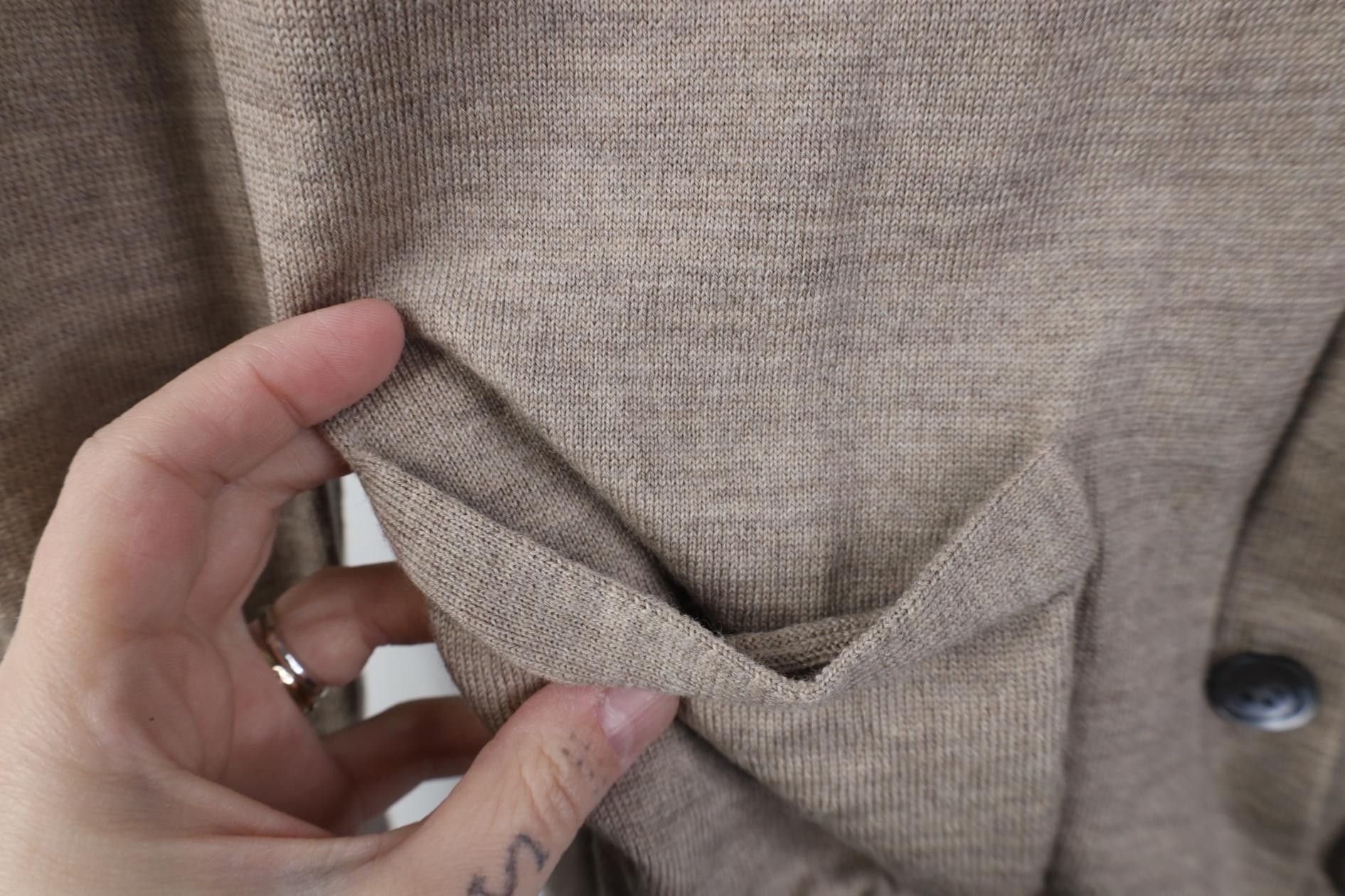 Polo Ralph Lauren Vintage 90s Ralph Lauren Merino Wool Knit Cardigan Sweater Size S / US 4 / IT 40 - 7 Thumbnail
