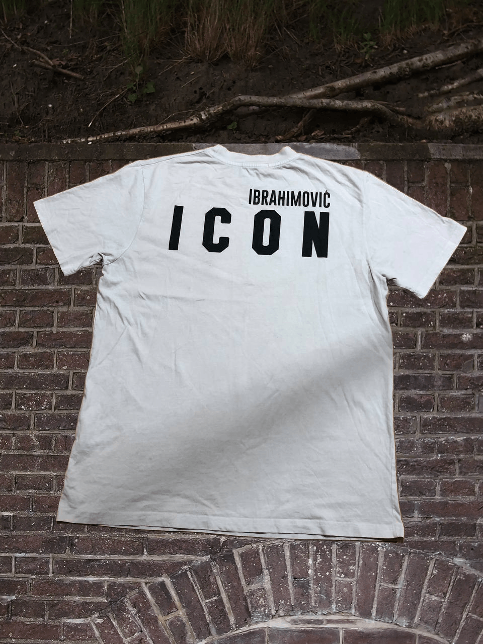 Dsquared2 Dsquared2 ICON Zlatan Ibrahimovic White T-Shirt streetwear Size US L / EU 52-54 / 3 - 1 Thumbnail