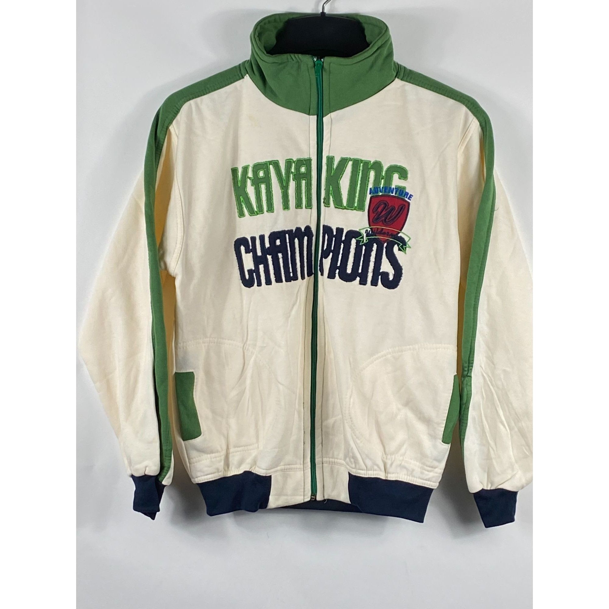 image of Vintage Gordito Kayaking Champions Full Zip Track Jacket Mul, Men's (Size Small)