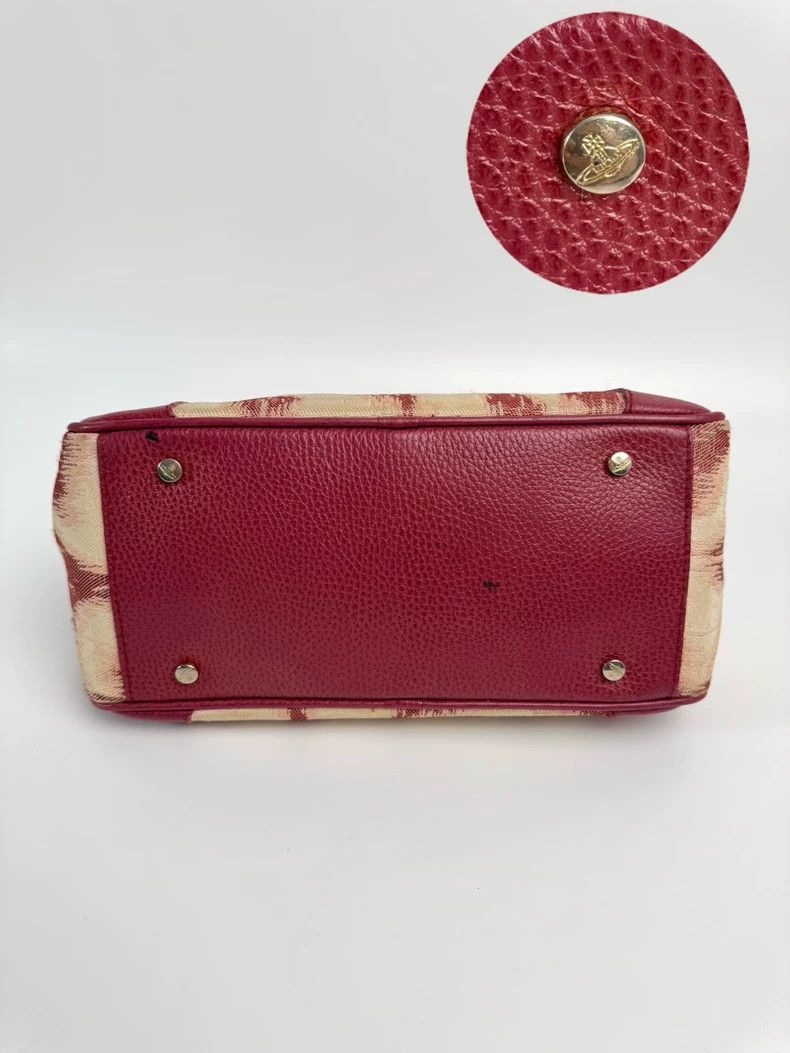 Vivienne Westwood Vivienne Westwood Pink leopard print bowling bag Size ONE SIZE - 6 Thumbnail