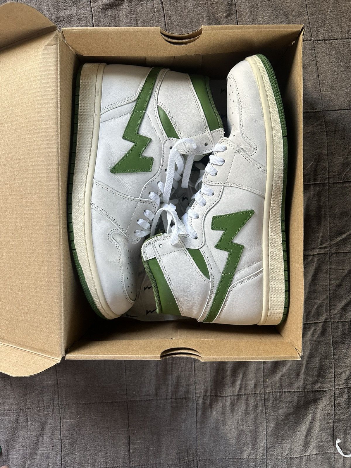 Designer WJW woosh pine green Size US 12 / EU 45 - 1 Thumbnail