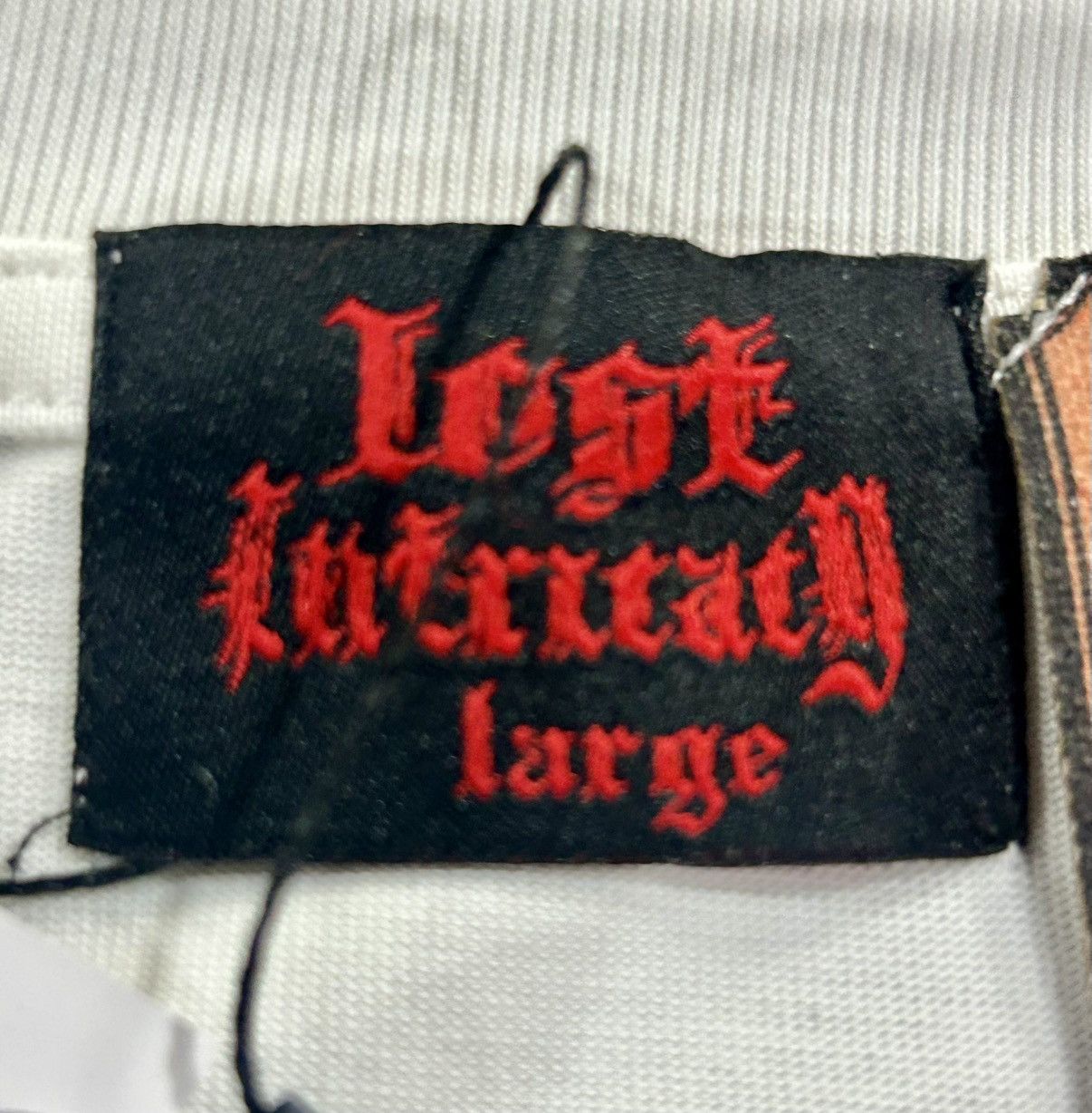 LOST INTRICACY Lost Intricacy “Front Page Mag” Graphic Tee White “Large” Size US L / EU 52-54 / 3 - 8 Thumbnail