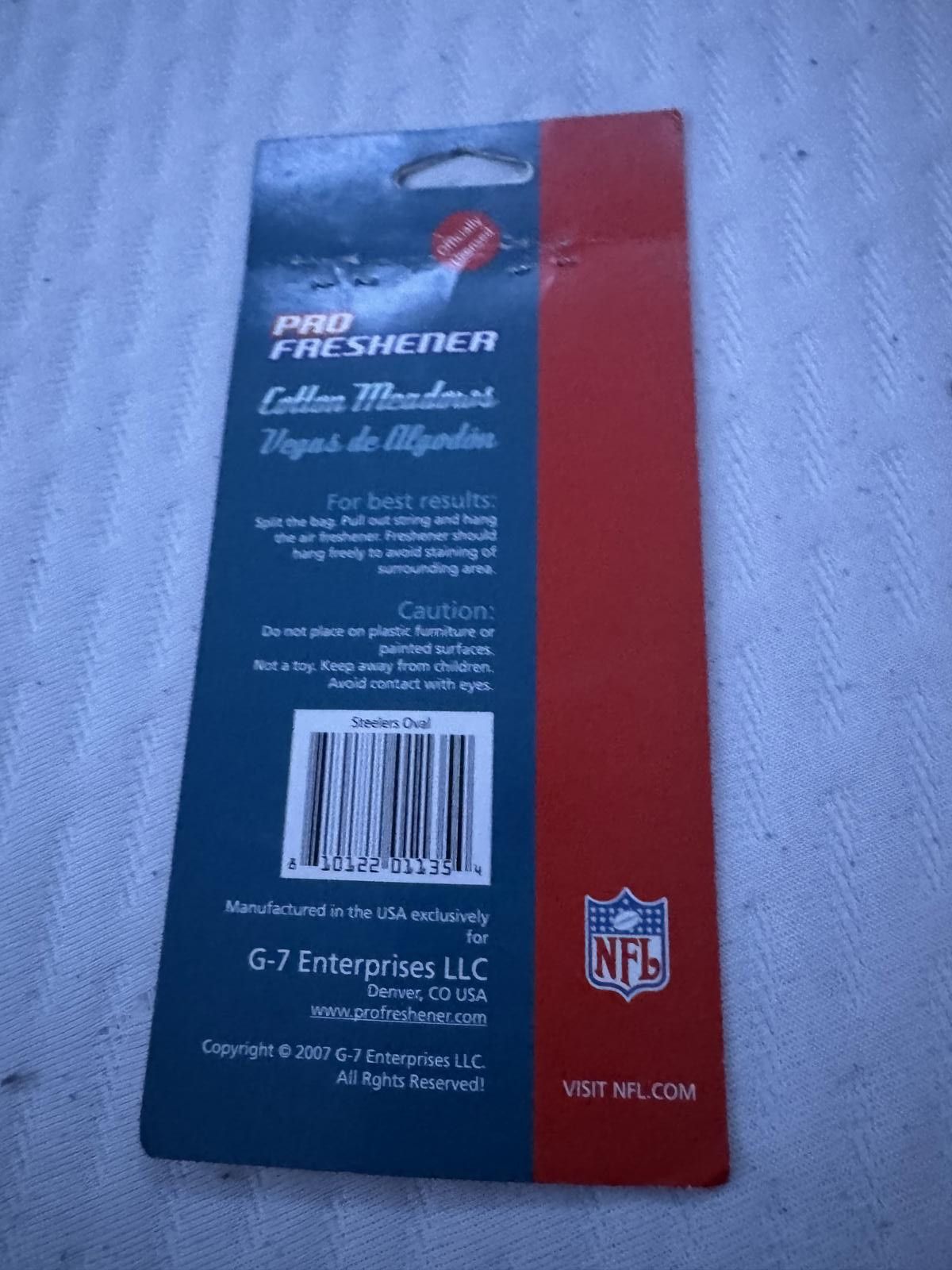 NFL NFL Pro Freshener Pittsburgh Steelers Car Air Freshener Size ONE SIZE - 2 Thumbnail