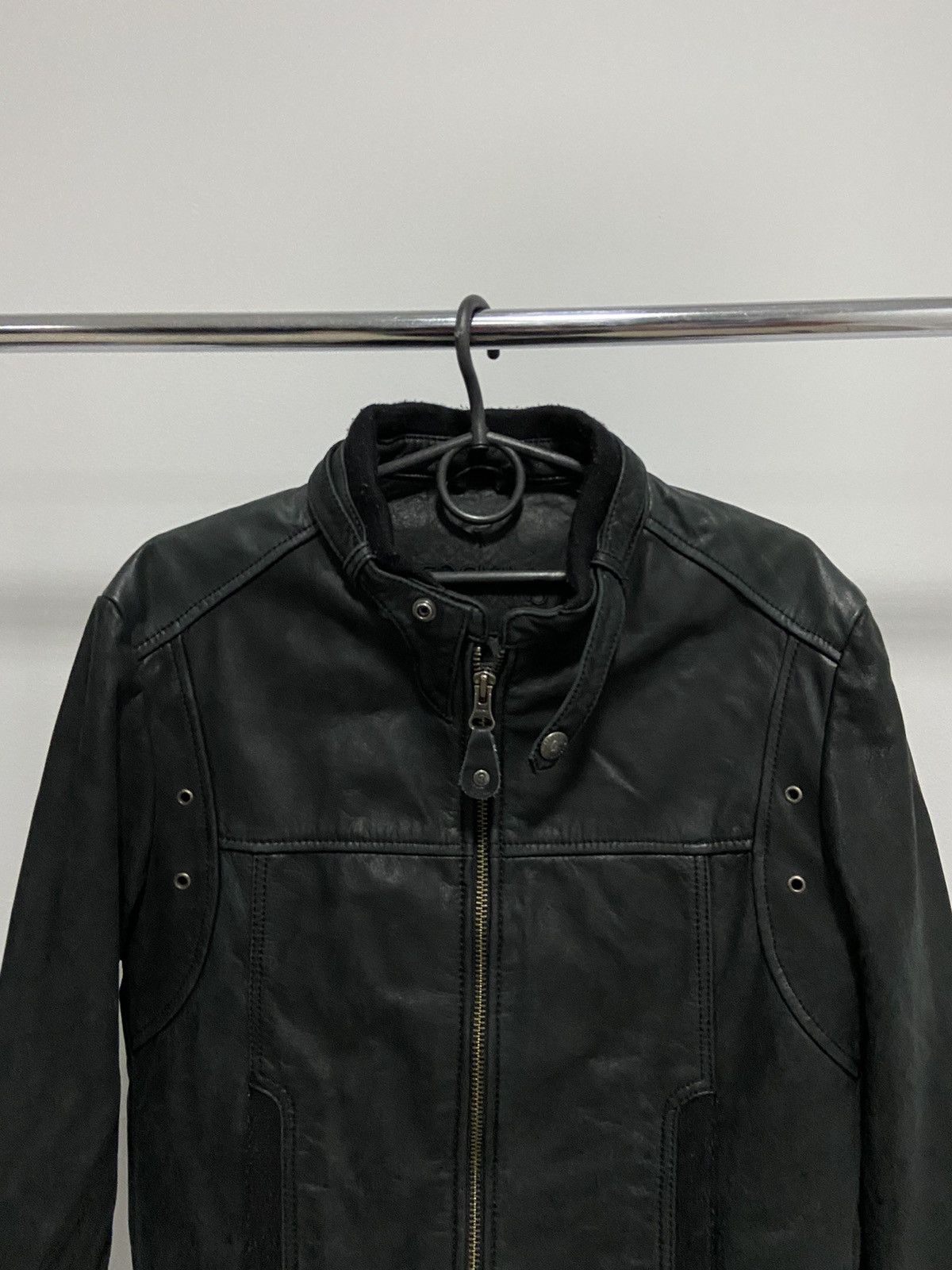 Leather Redskins leather jacket vintage zip Size US S / EU 44-46 / 1 - 2 Thumbnail