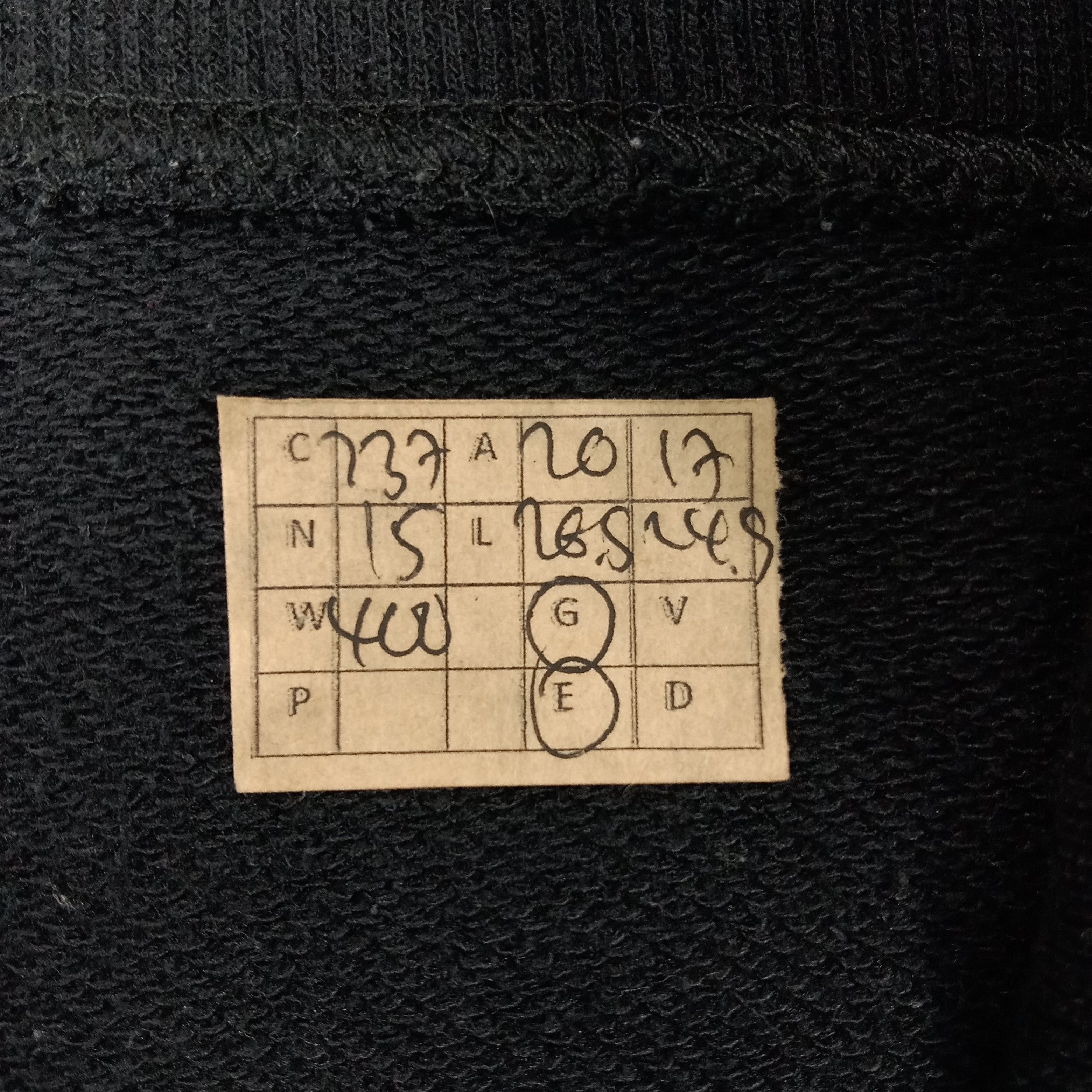 Number (N)ine Number (N)ine Japanese Brand Sweatshirt C237N15 Size US S / EU 44-46 / 1 - 11 Thumbnail