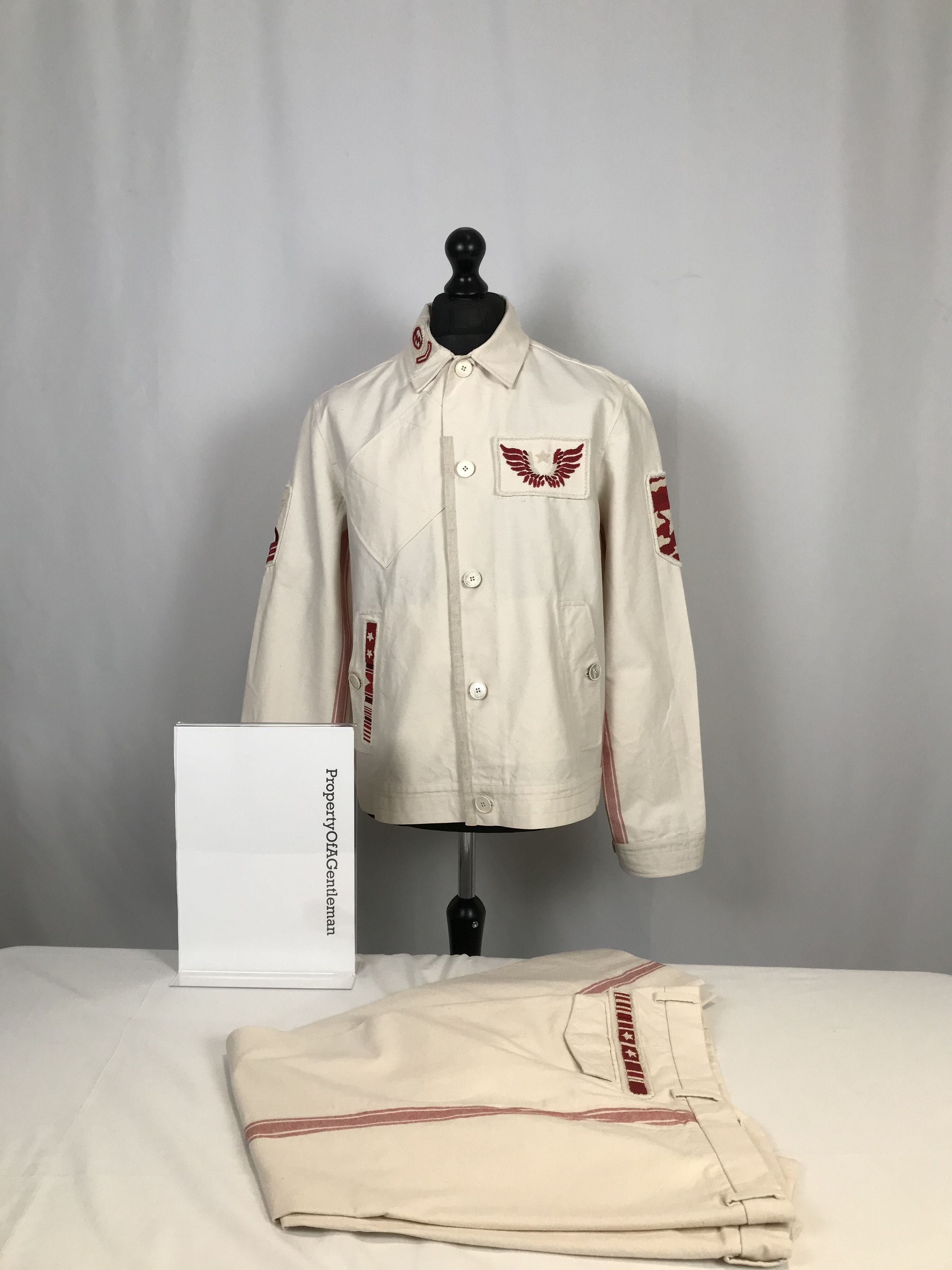 Valentino Valentino Denim Matching Set Size 50R - 1 Thumbnail