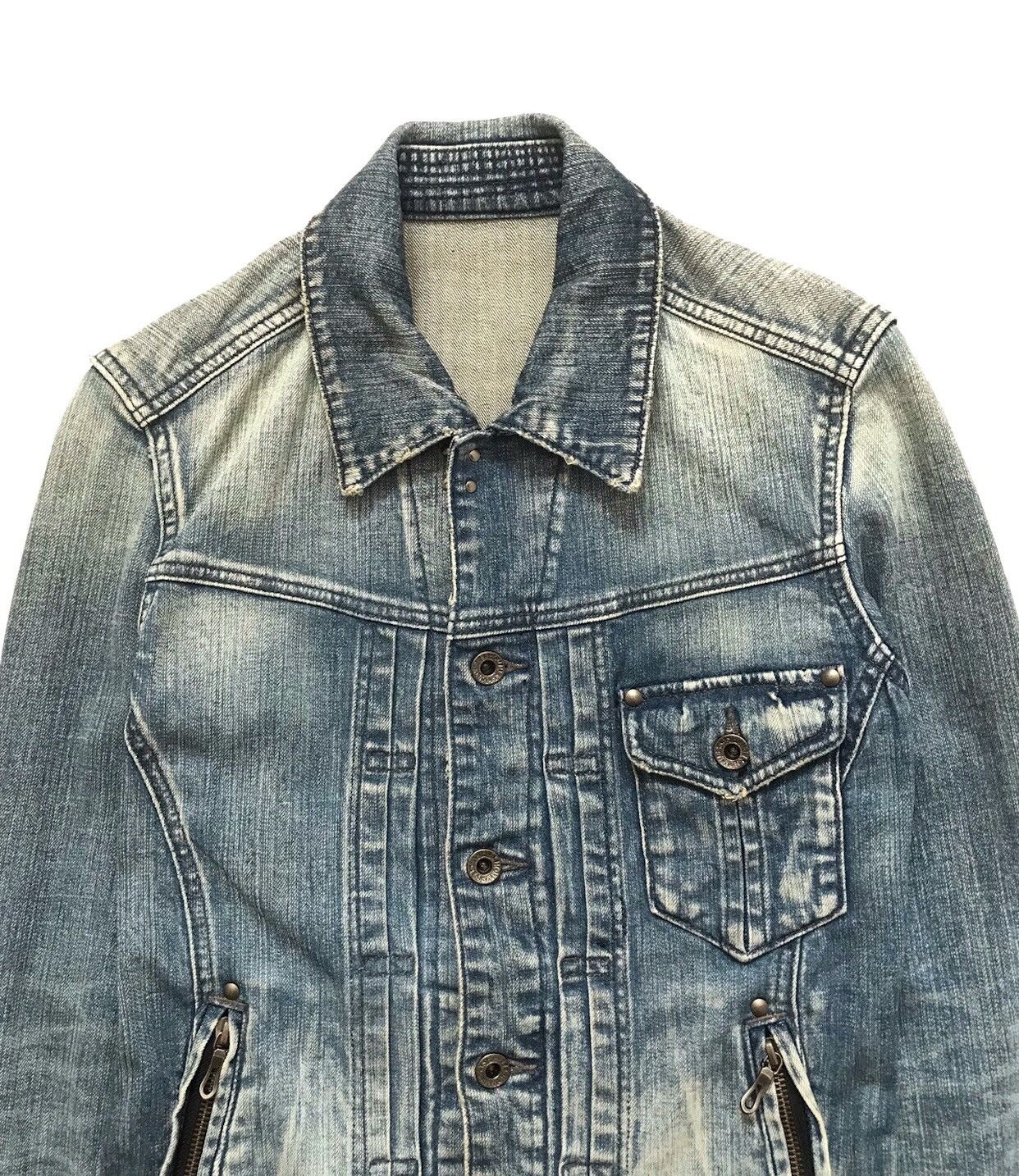 5351 POUR LES HOMMES JAPANESE BRAND 5351 POUR LES HOMME TRUCKER JACKET Size US S / EU 44-46 / 1 - 2 Thumbnail
