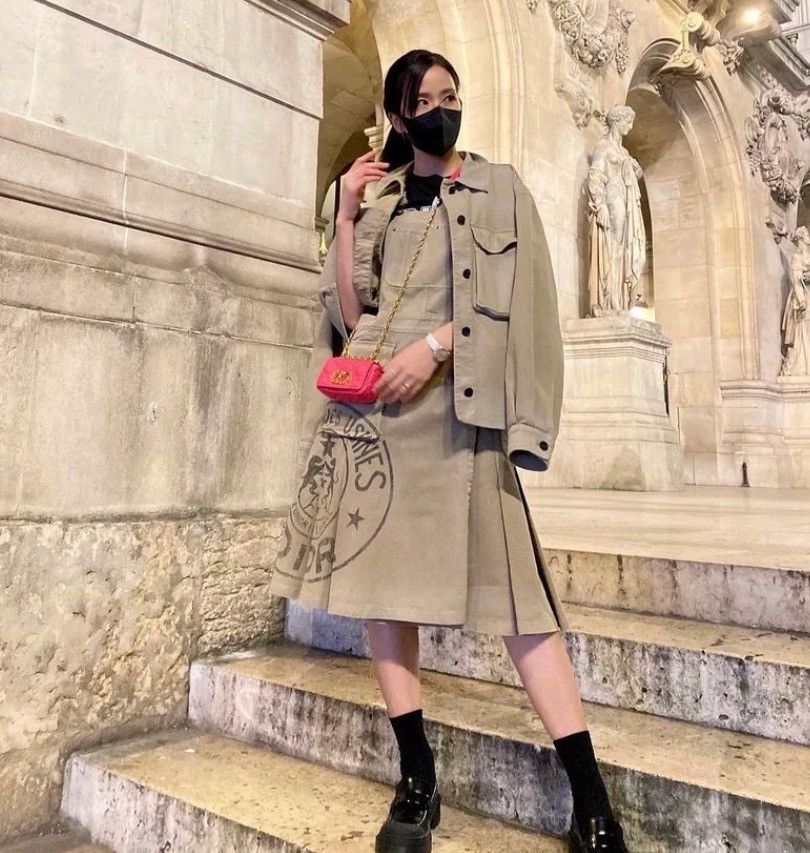 Dior Dior 22FW Brown Logo Printed Casual Pleated Skirt K26WX Size 24" / US 00 / IT 34 - 8 Thumbnail