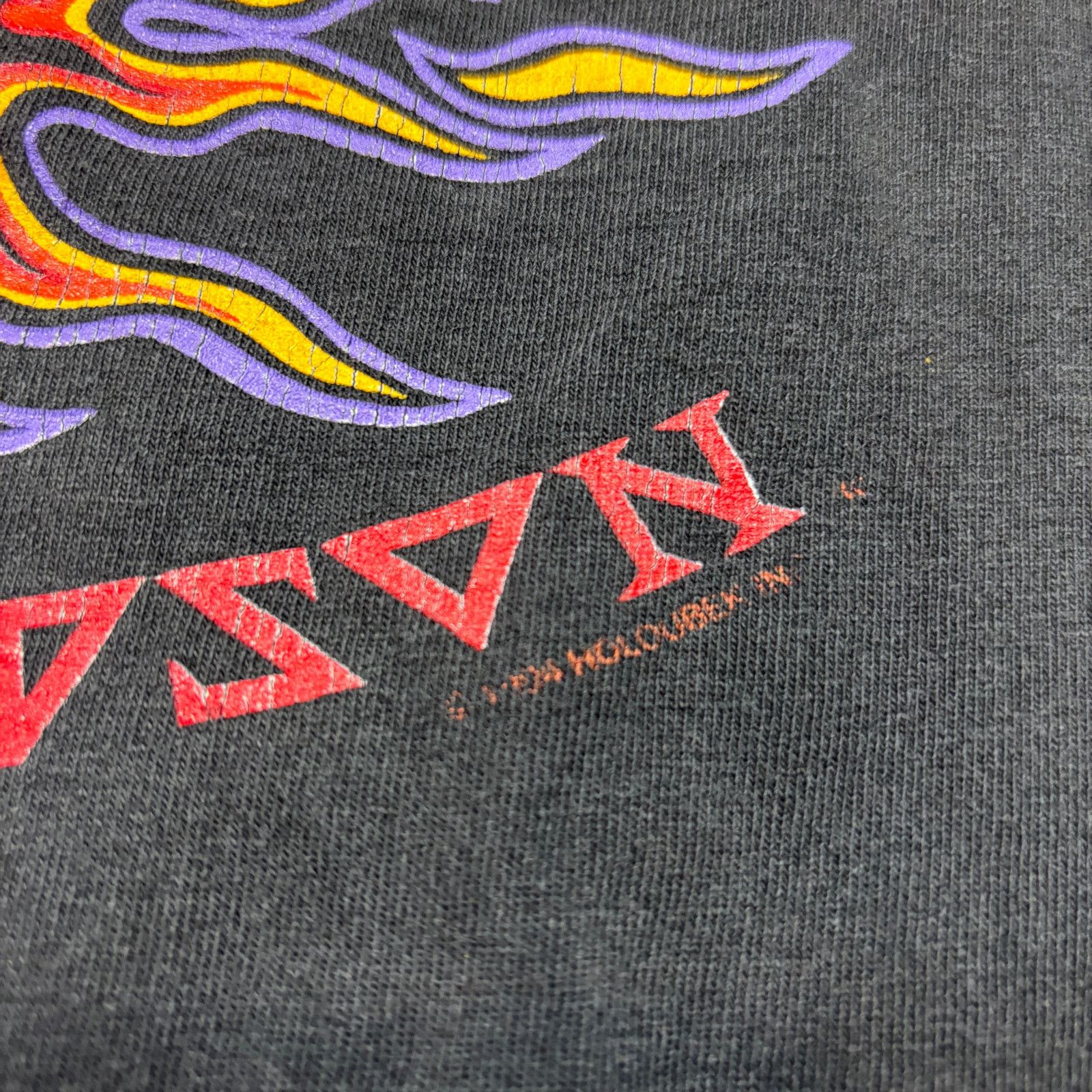 Harley Davidson × Vintage VTG 1994 Harley Davidson Eagle Flames Shirt Men's L Holubek Size US L / EU 52-54 / 3 - 5 Thumbnail