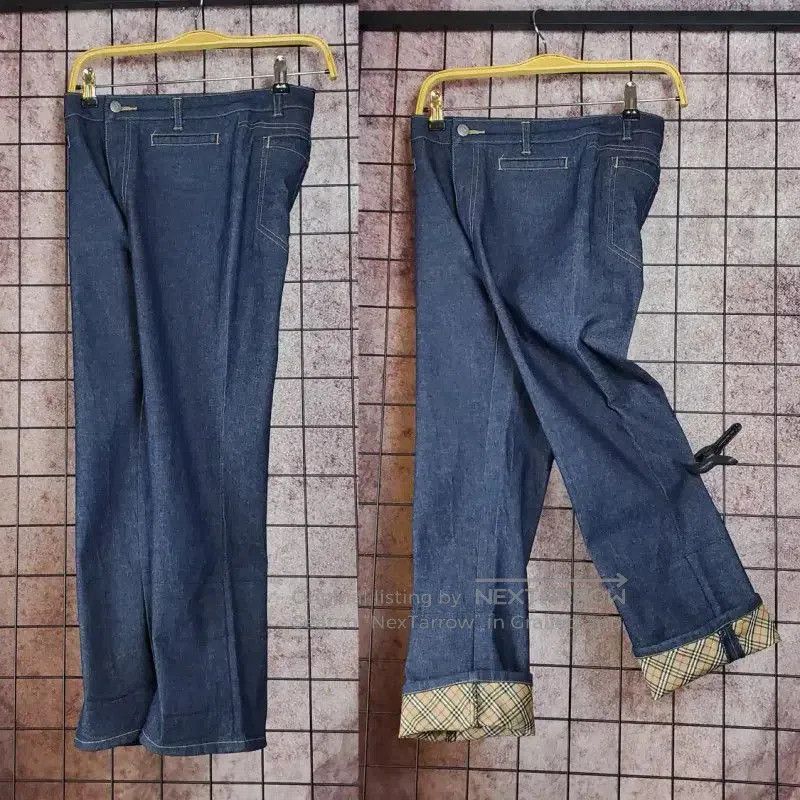 Other Burberry Blue Cotton Blend Casual Pants. Size 23" - 1 Thumbnail