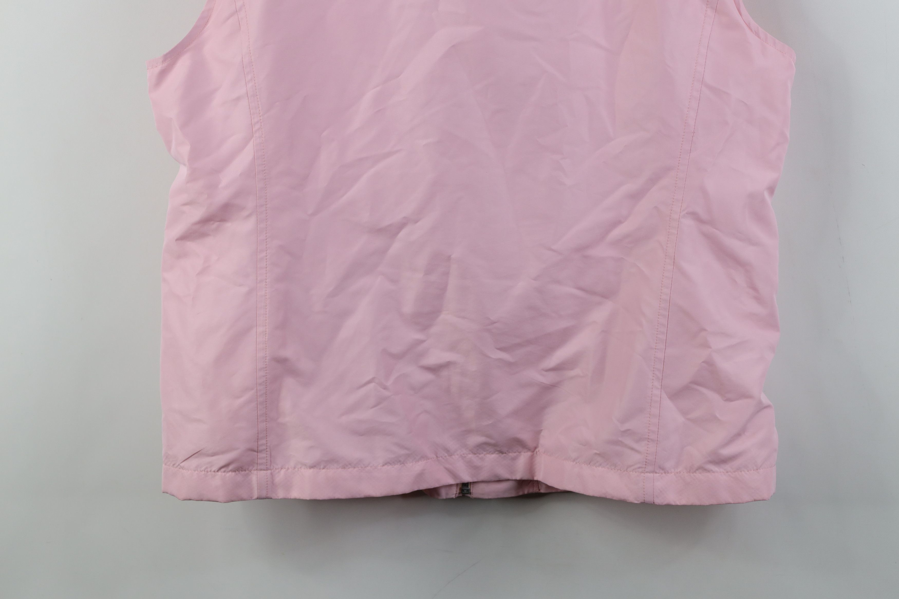 Vintage Vintage 90s Magnolia Lane August Golf Vest Jacket Pink Size L / US 10 / IT 46 - 15 Thumbnail