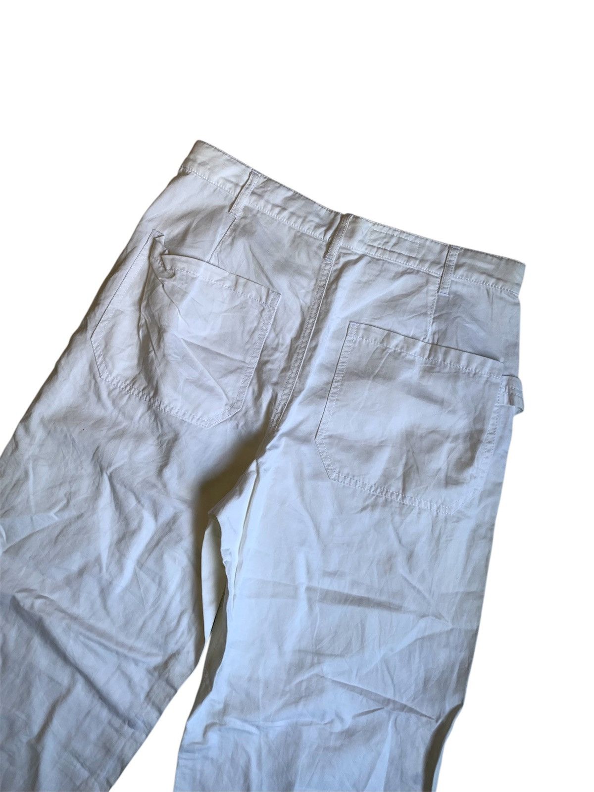 Emporio Armani × Vintage Rare Vintage Emporio Armani Knee Button Baggy Style Size US 30 / EU 46 - 5 Thumbnail