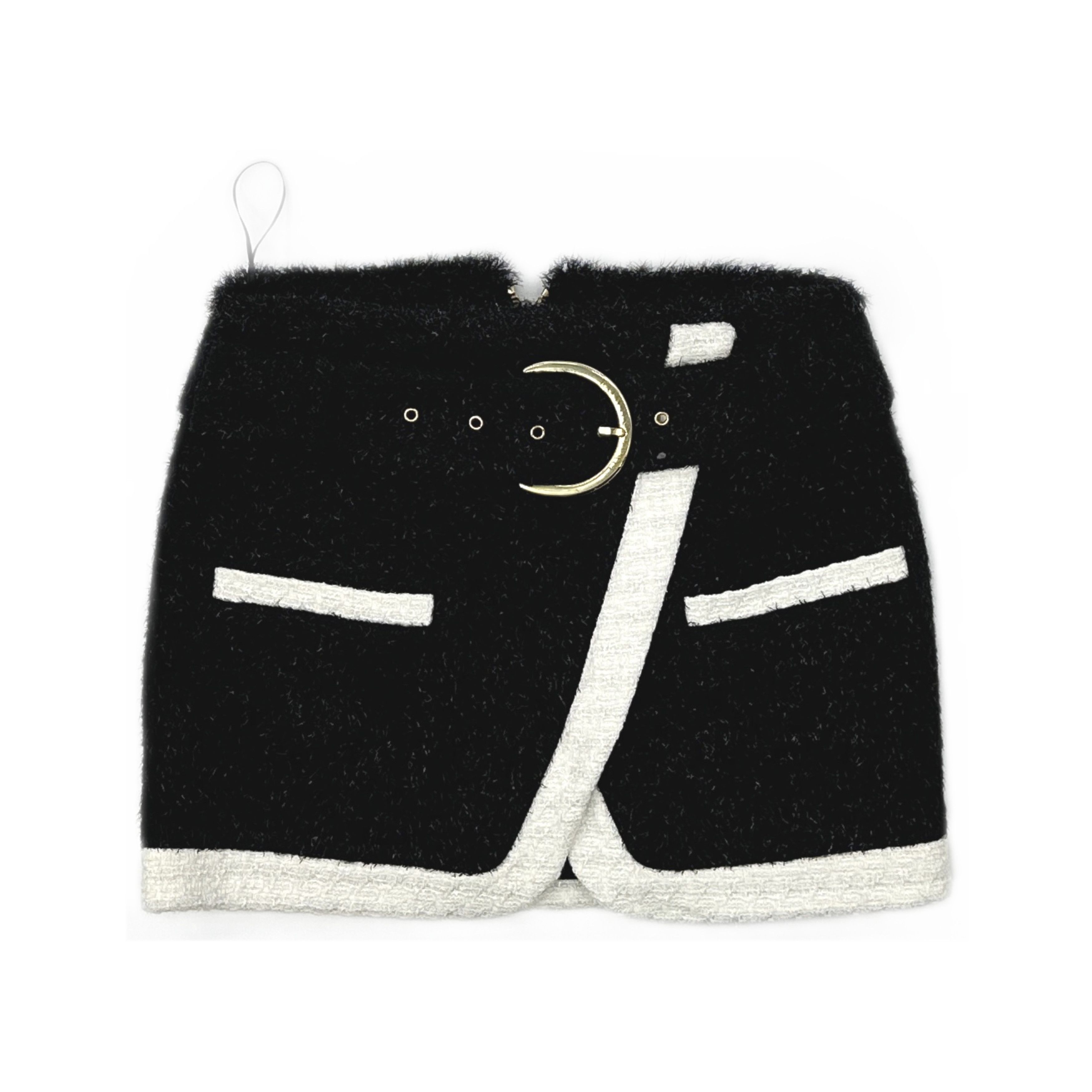 Balmain Balmain Belted Mini Skirt FR 36 Size 26" / US 2 / IT 38 - 1 Thumbnail