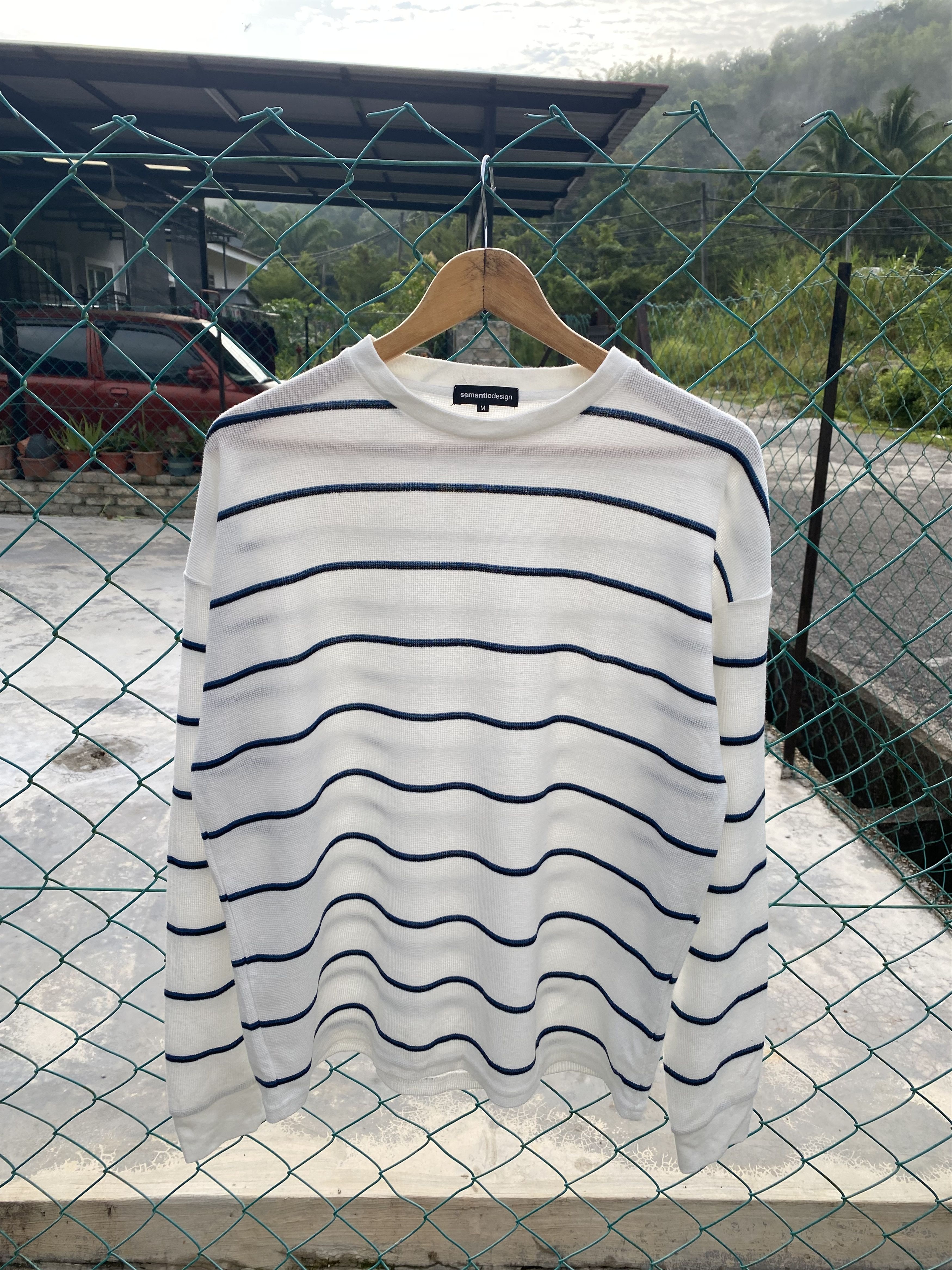 semanticdesign Semanticdesign striped oversize long sleeve tees Size M / US 6-8 / IT 42-44 - 1 Thumbnail
