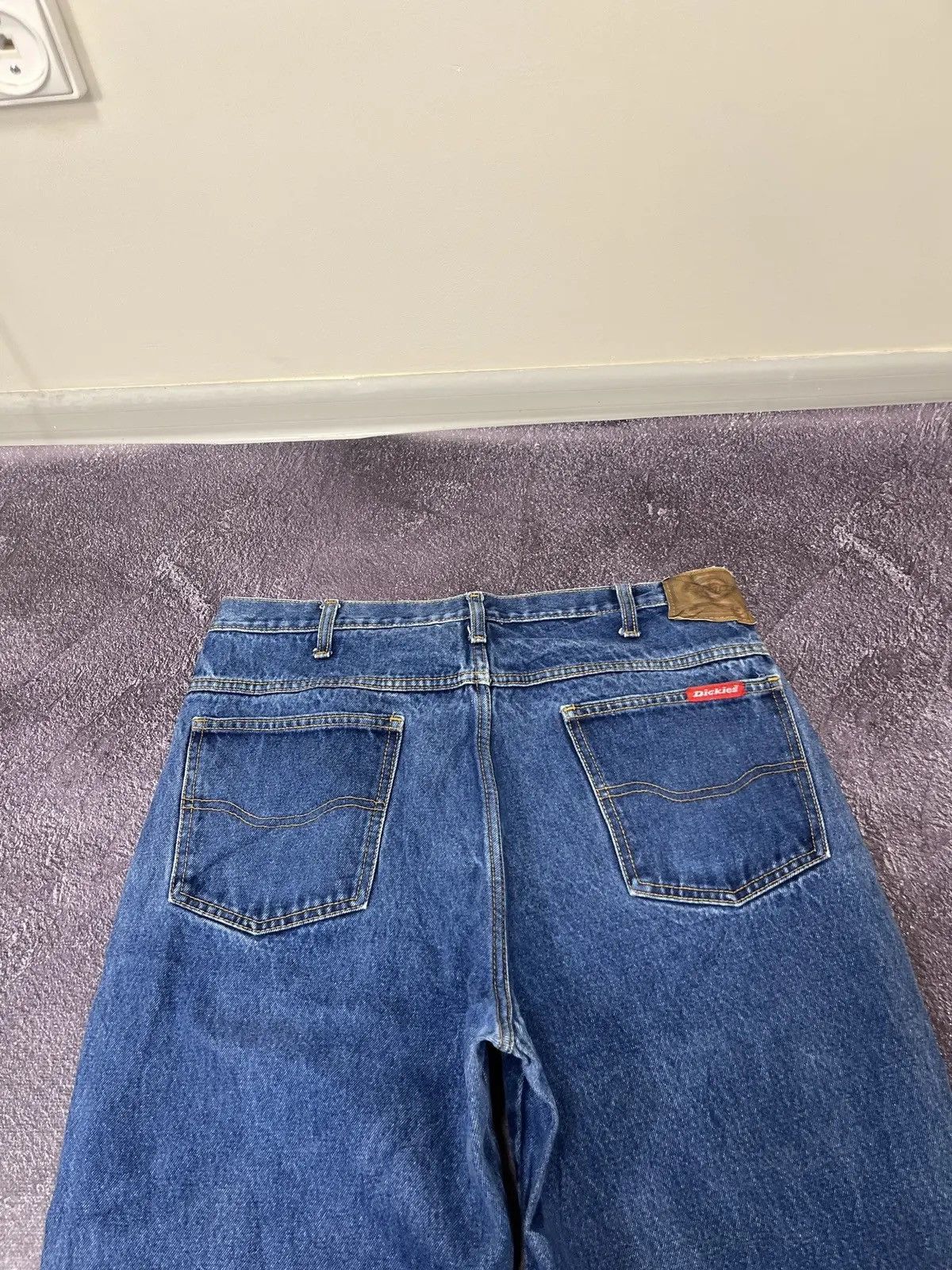 Dickies × Vintage Vintage Dickies USA Blue Denim Work Hype Jeans Size US 34 / EU 50 - 4 Thumbnail
