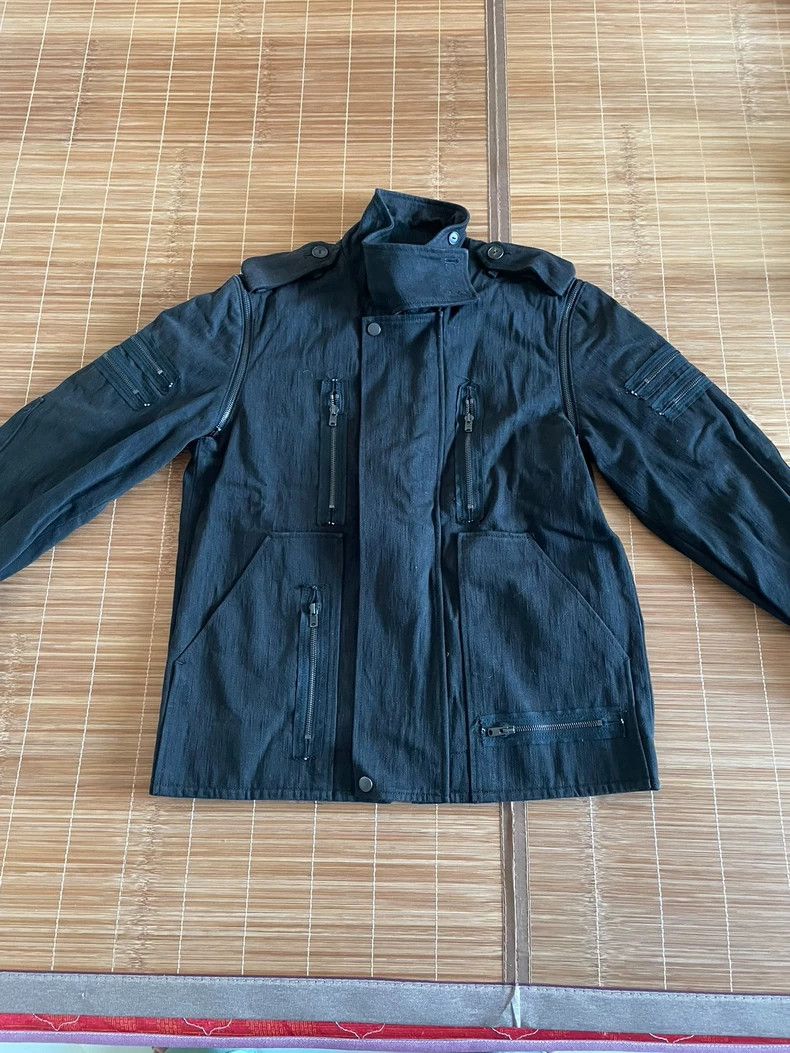 Number (N)ine Number (N)ine04 Military deconstructed zipper jacket 2503-N Size US M / EU 48-50 / 2 - 2 Thumbnail