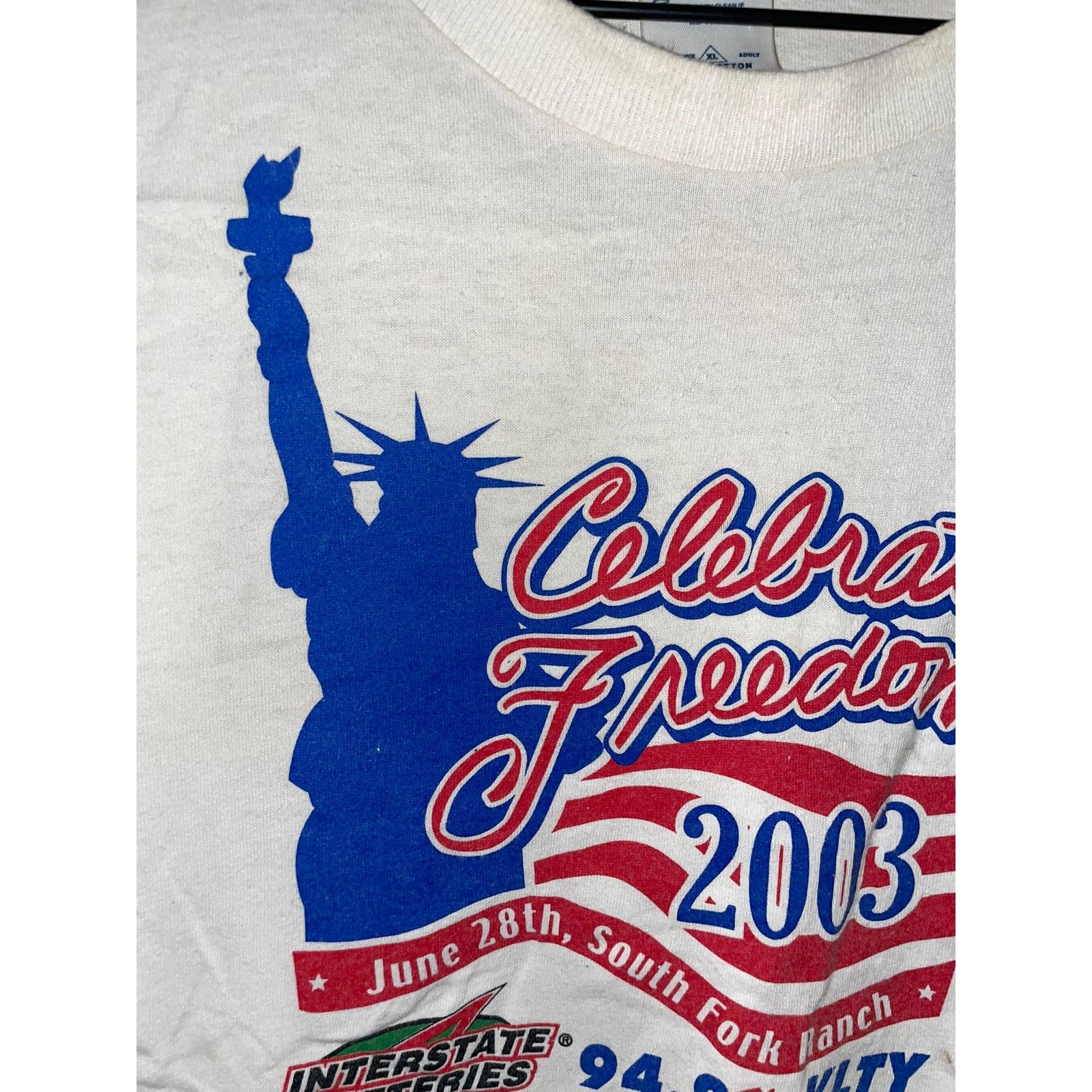 Delta Vintage Celebrate Freedom Shirt Avalon Newsong Concert Tee X Size US XL / EU 56 / 4 - 3 Thumbnail