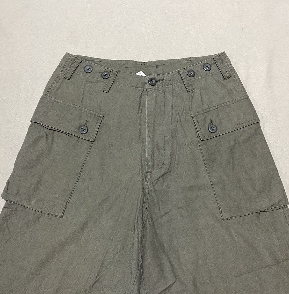 Vintage Vintage U.S.ARMY MLT 217 Monkey Cargo Shorts Size US 30 / EU 46 - 4 Thumbnail