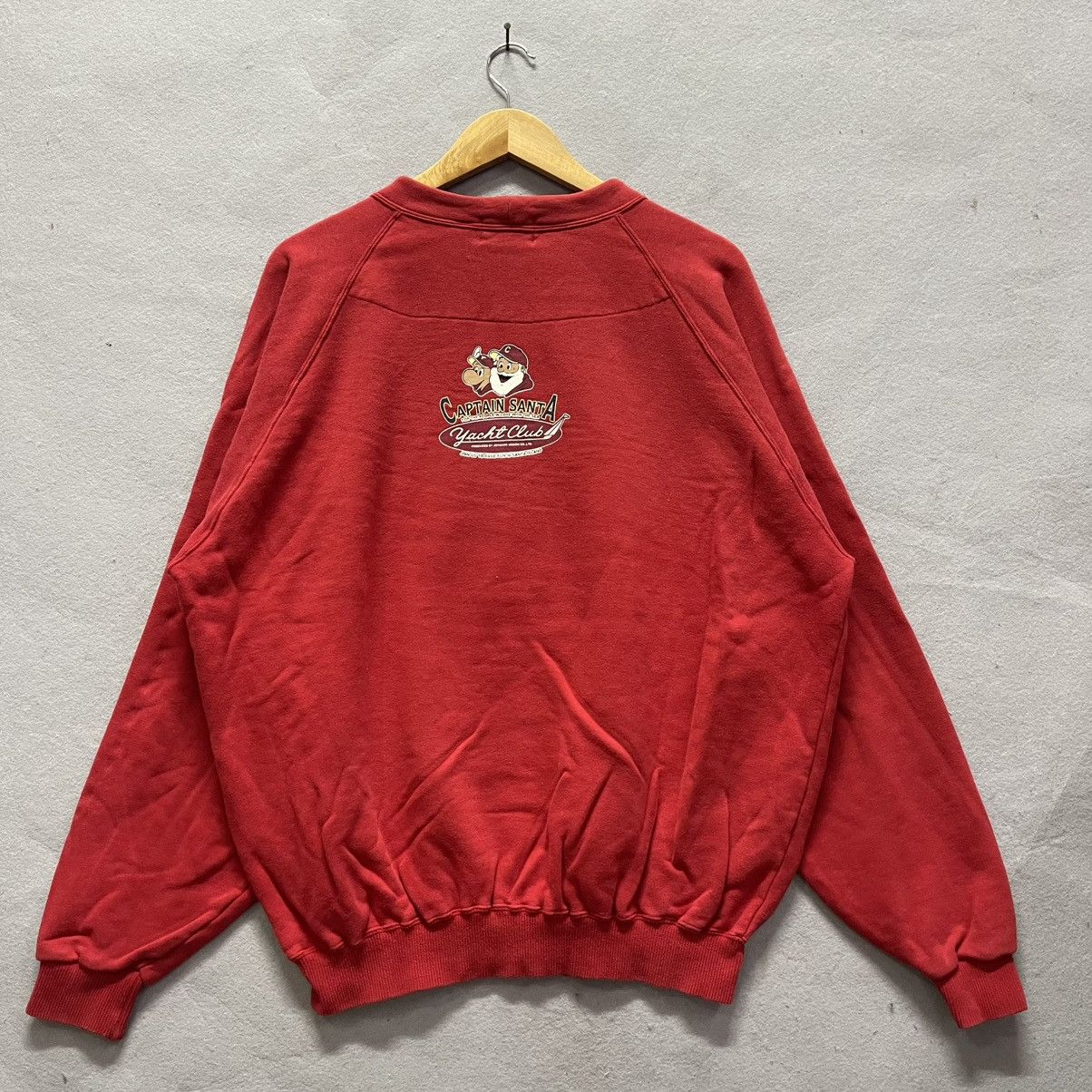 Vintage 1989 Captain Santa Yacht Club Sweatshirt Vintage Size US L / EU 52-54 / 3 - 6 Thumbnail