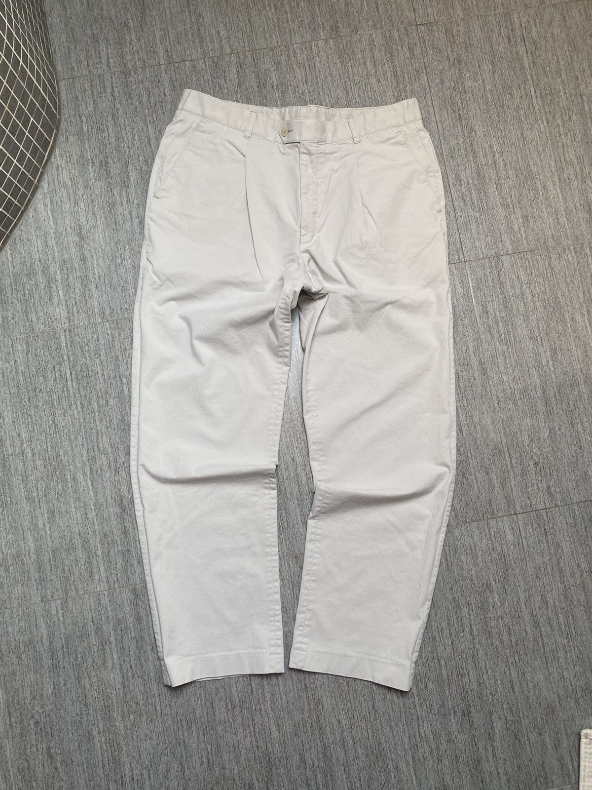 Burberry × Vintage Burberry Golf vintage 36 cream chino trousers vintage y2k Size US 36 / EU 52 - 1 Thumbnail