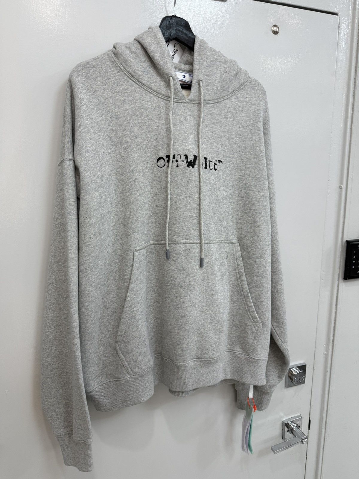 Off-White Off-White Grey Hoodie Size US XL / EU 56 / 4 - 2 Thumbnail