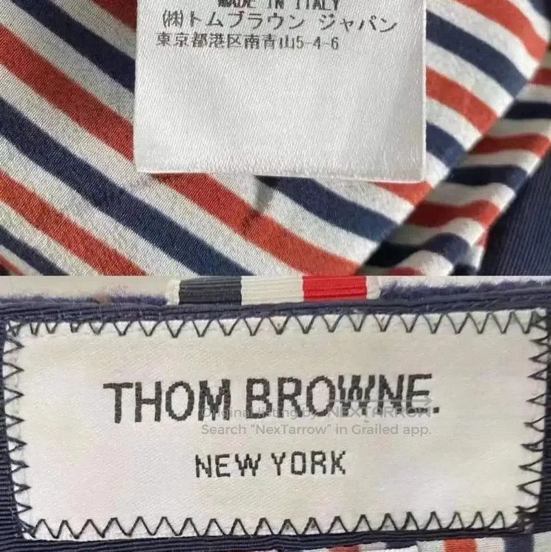 Thom Browne Thom Browne Navy Wool Women's Skirt . Size 23" - 3 Thumbnail