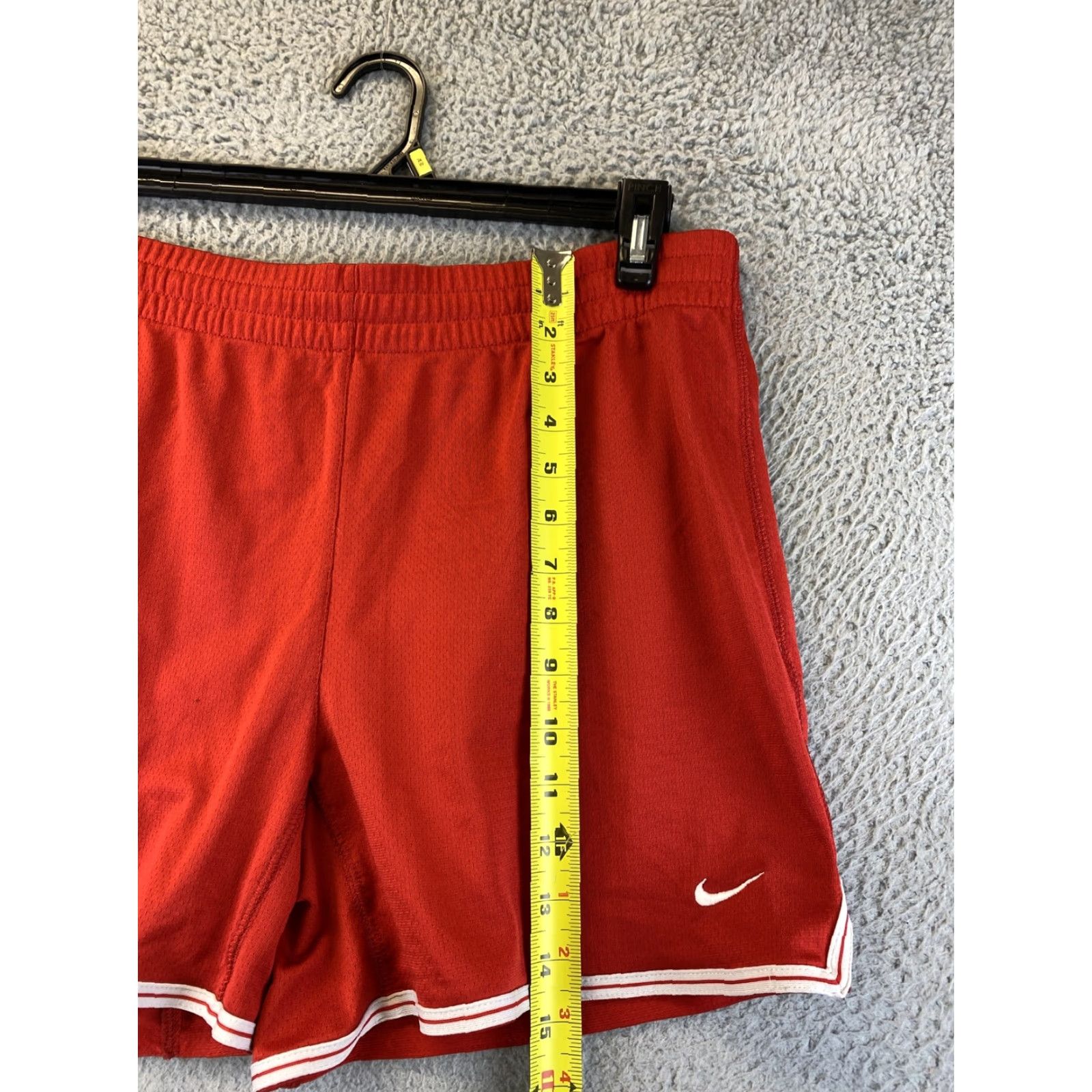 Nike **RED Athletic Running Shorts - NIKE Women's Size M** User: **Red Athletic Running Shorts - Nike Women's Size M** Size 33" - 5 Thumbnail